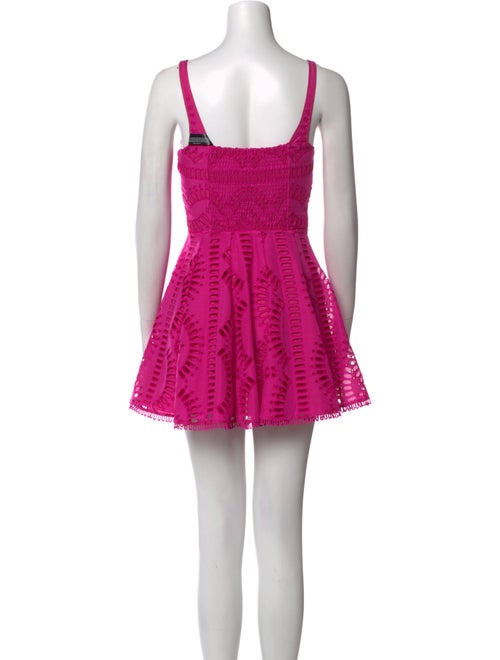 Charo Ruiz Square Neckline Mini Dress