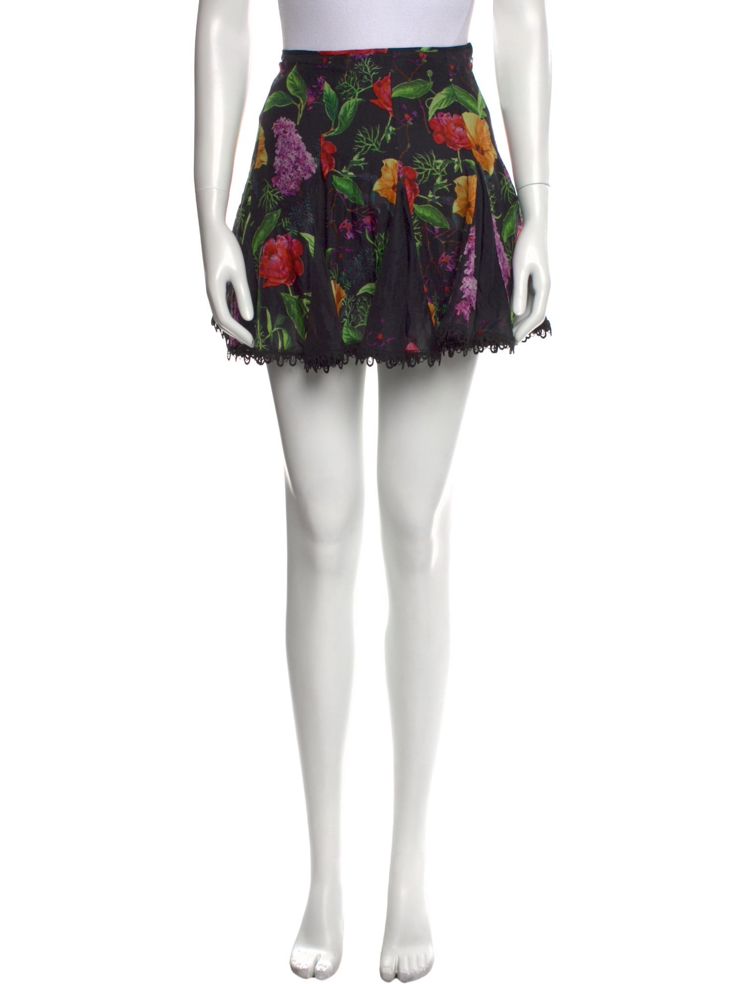 Charo Ruiz Floral Print Mini Skirt w/ Tags