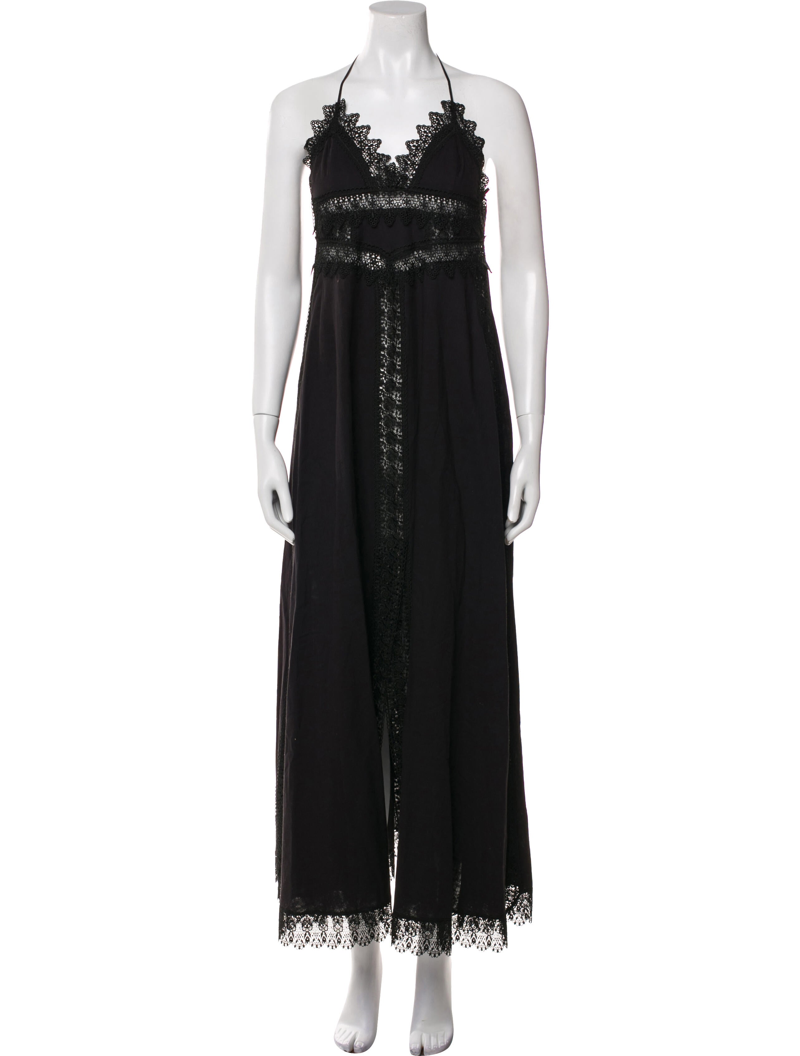 Charo Ruiz Halterneck Long Dress
