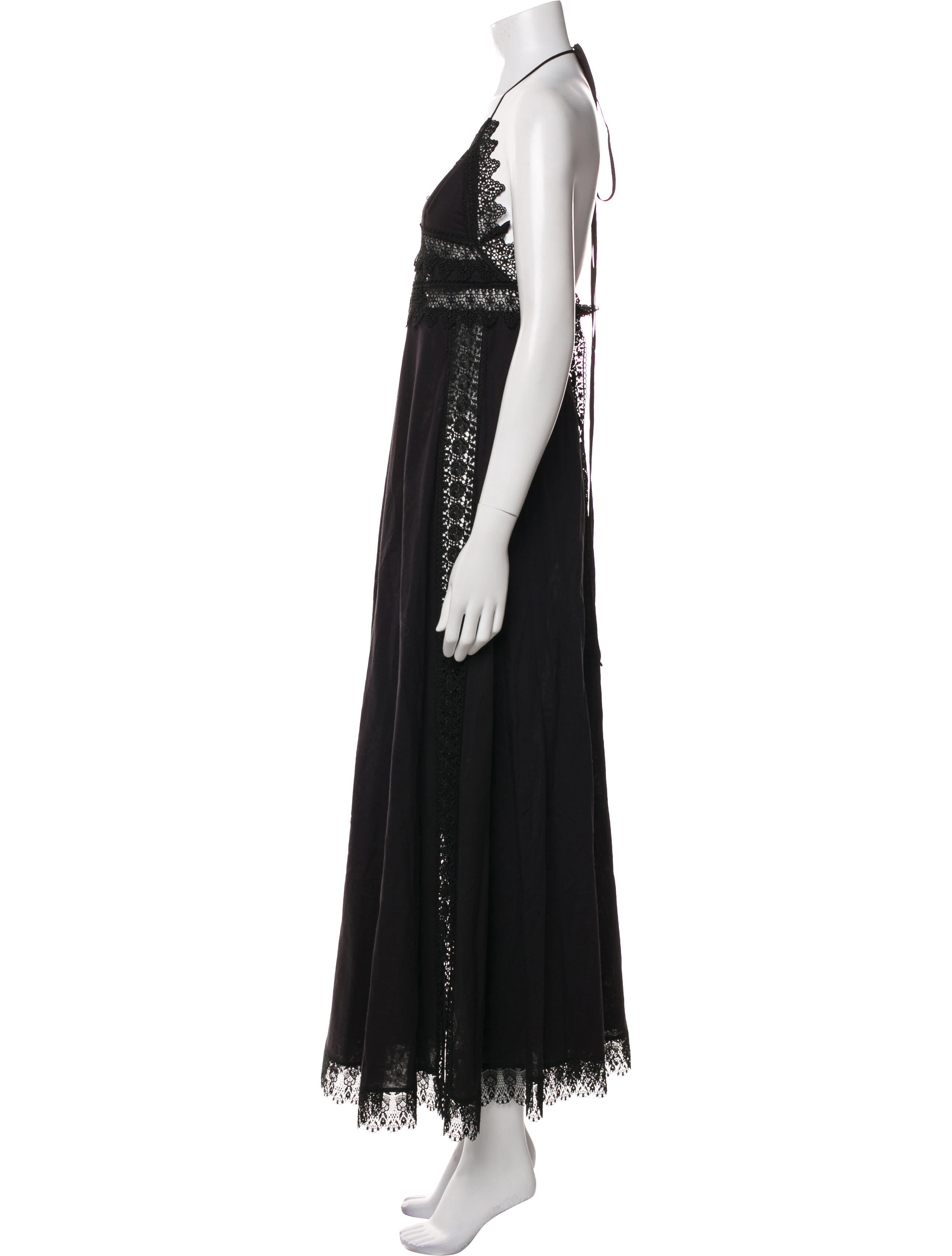 Charo Ruiz Halterneck Long Dress