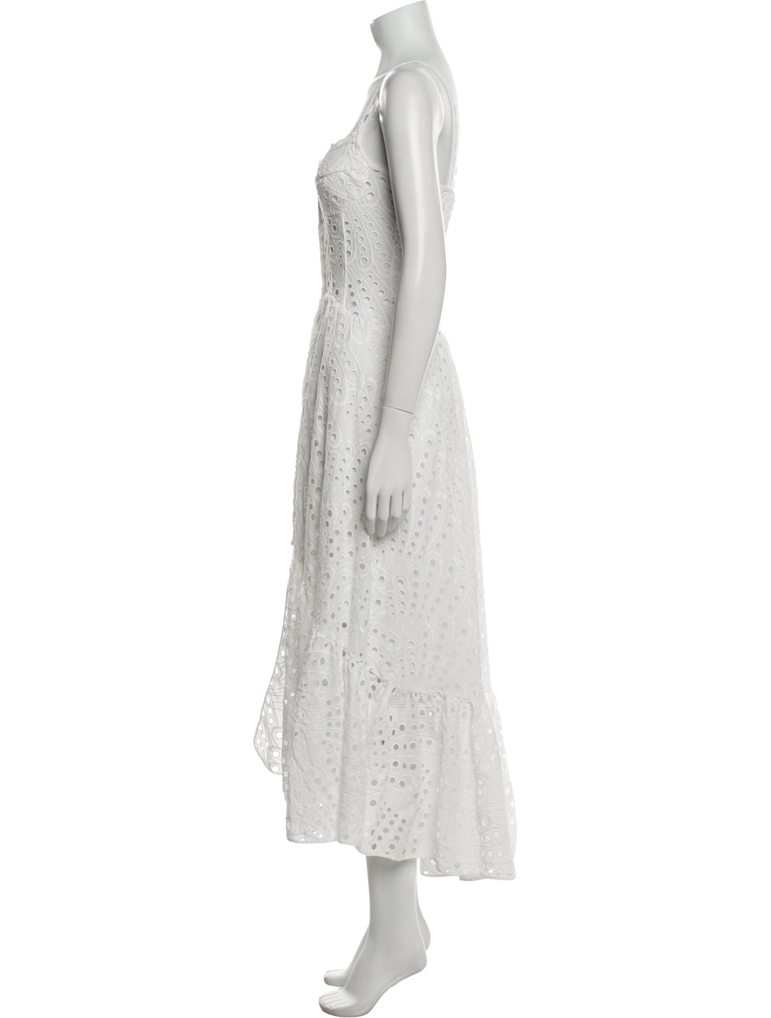 Charo Ruiz Square Neckline Long Dress