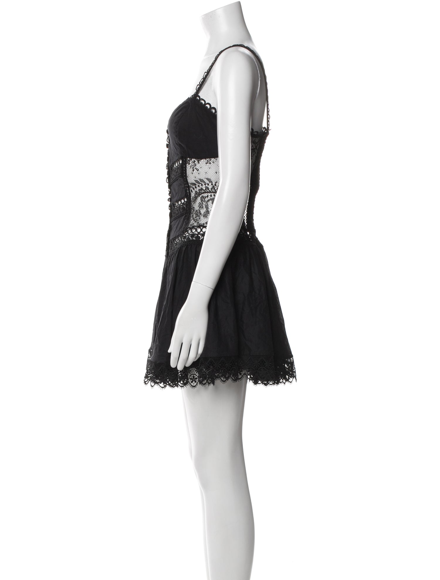 Charo Ruiz V-Neck Mini Dress