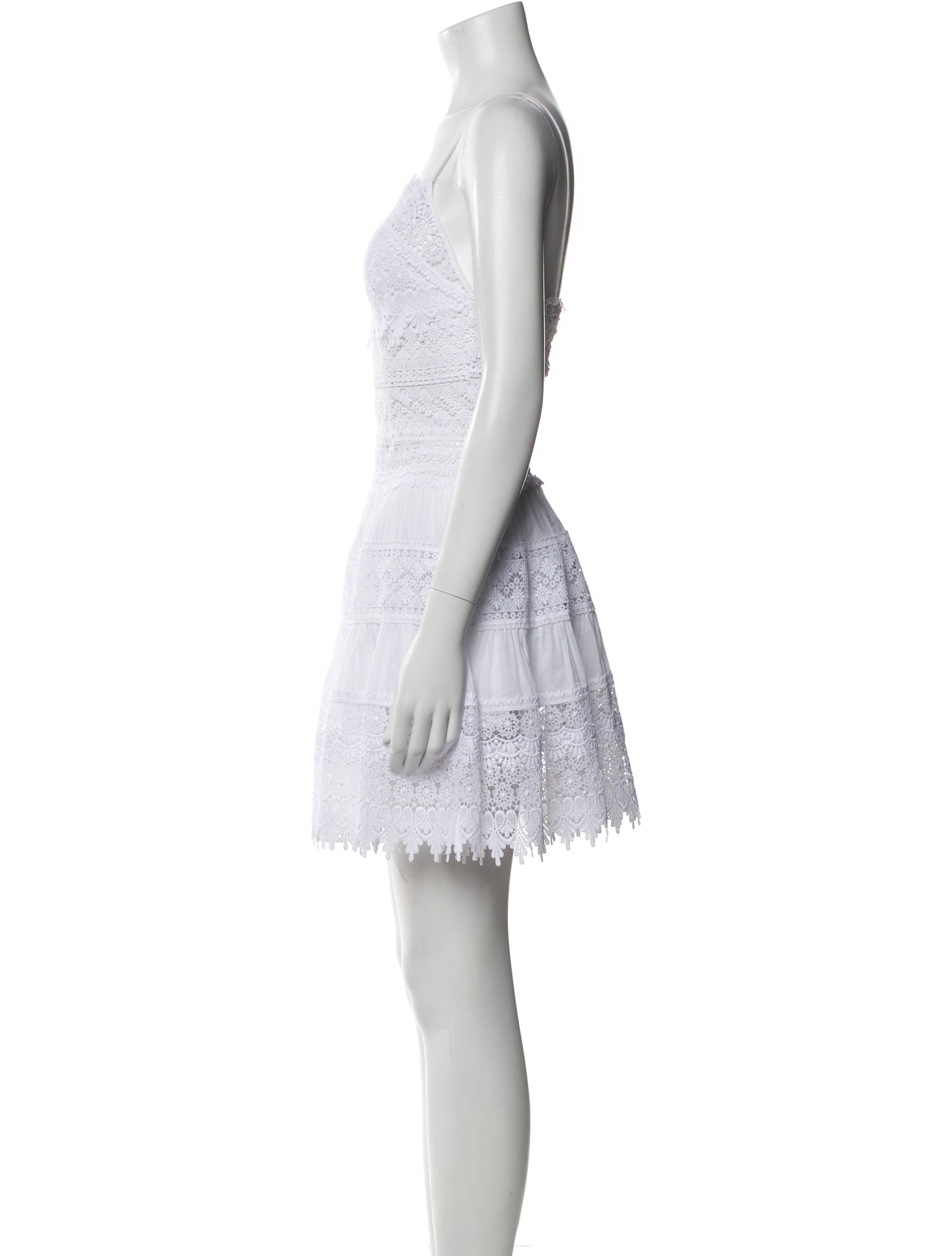 Charo Ruiz Square Neckline Mini Dress