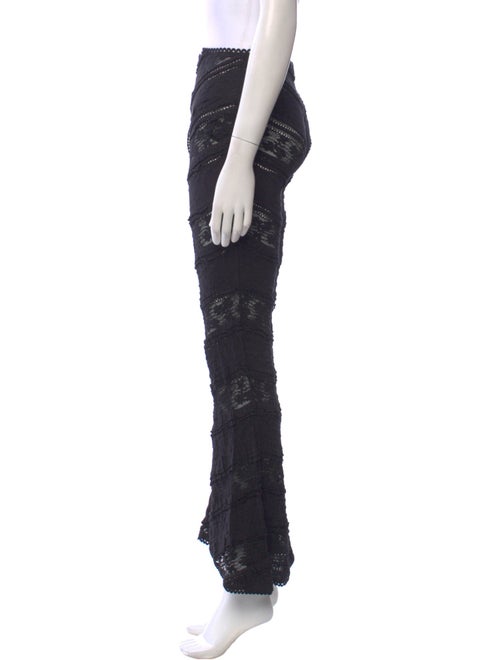 Charo Ruiz Lace Pattern Wide Leg Pants