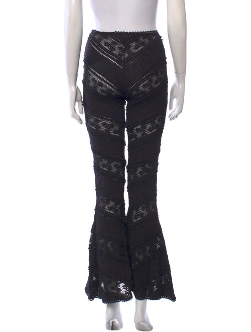 Charo Ruiz Lace Pattern Wide Leg Pants