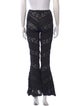 Charo Ruiz Lace Pattern Wide Leg Pants