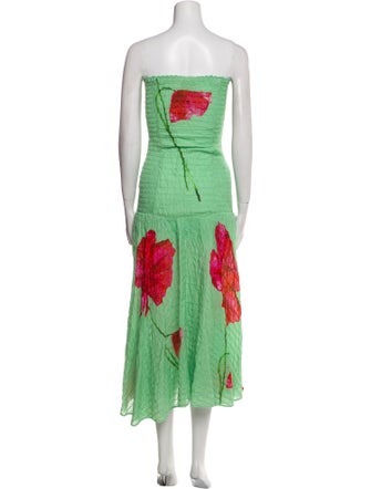 Charo Ruiz Printed Midi Length Dress