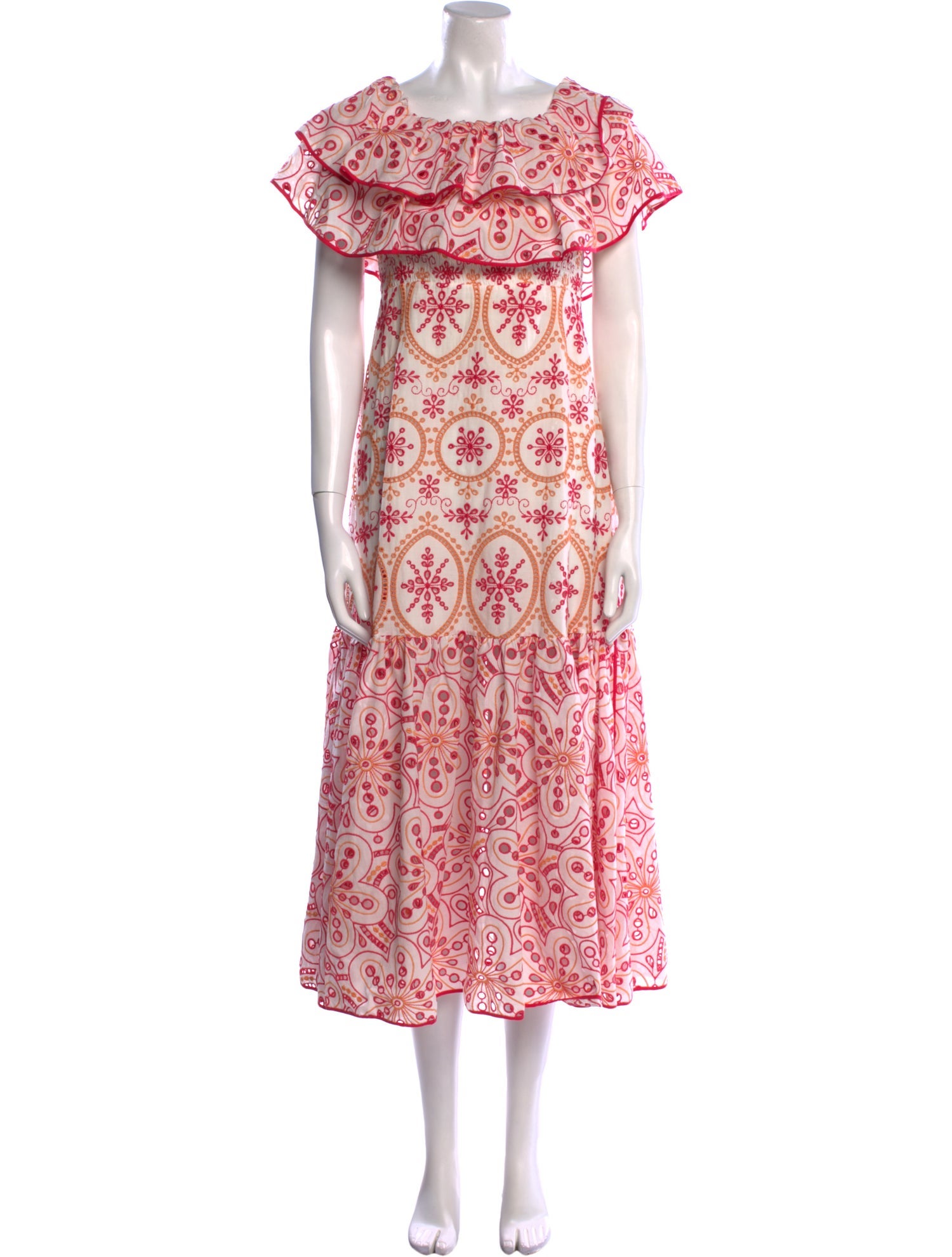 Charo Ruiz Printed Long Dress