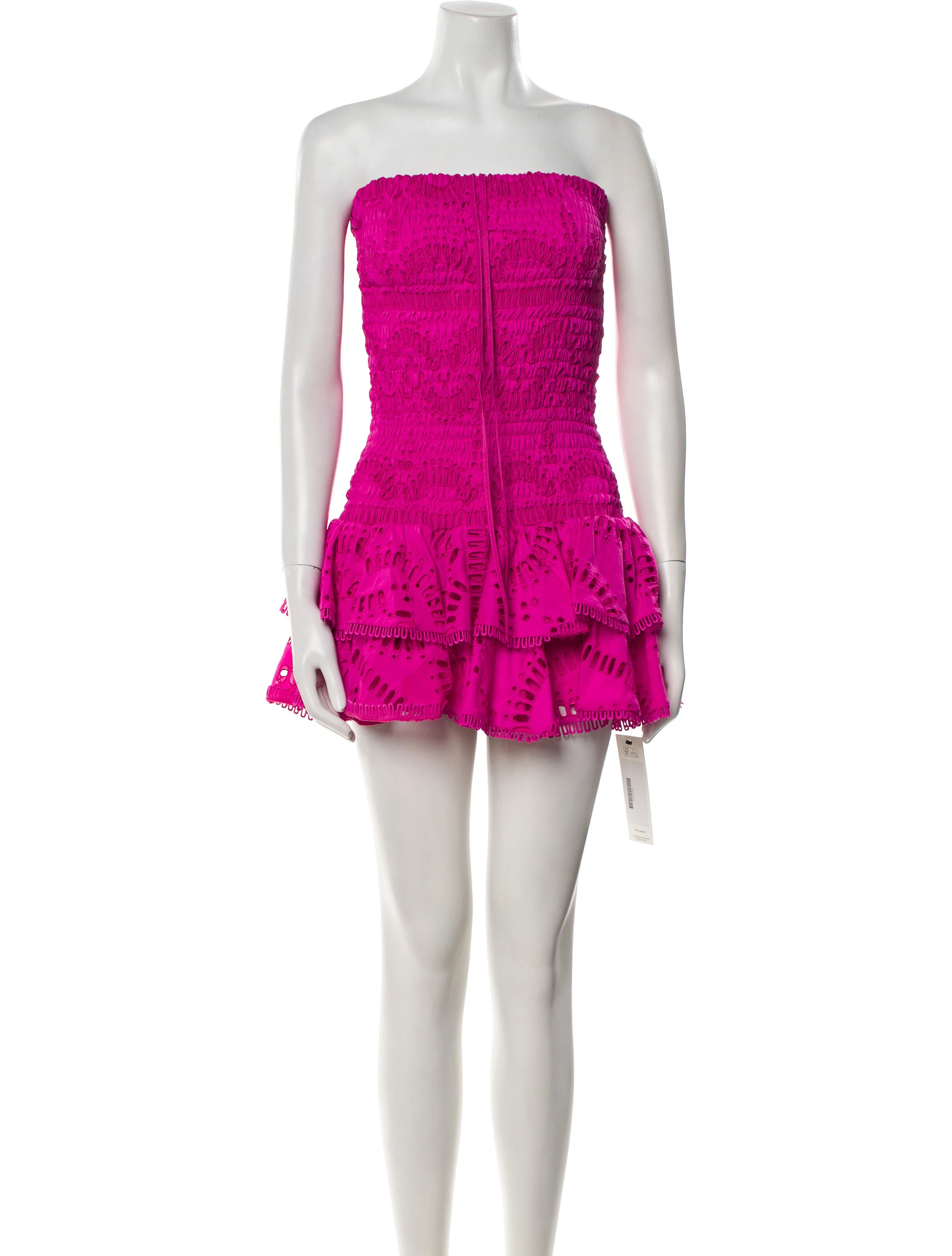 Charo Ruiz Strapless Mini Dress