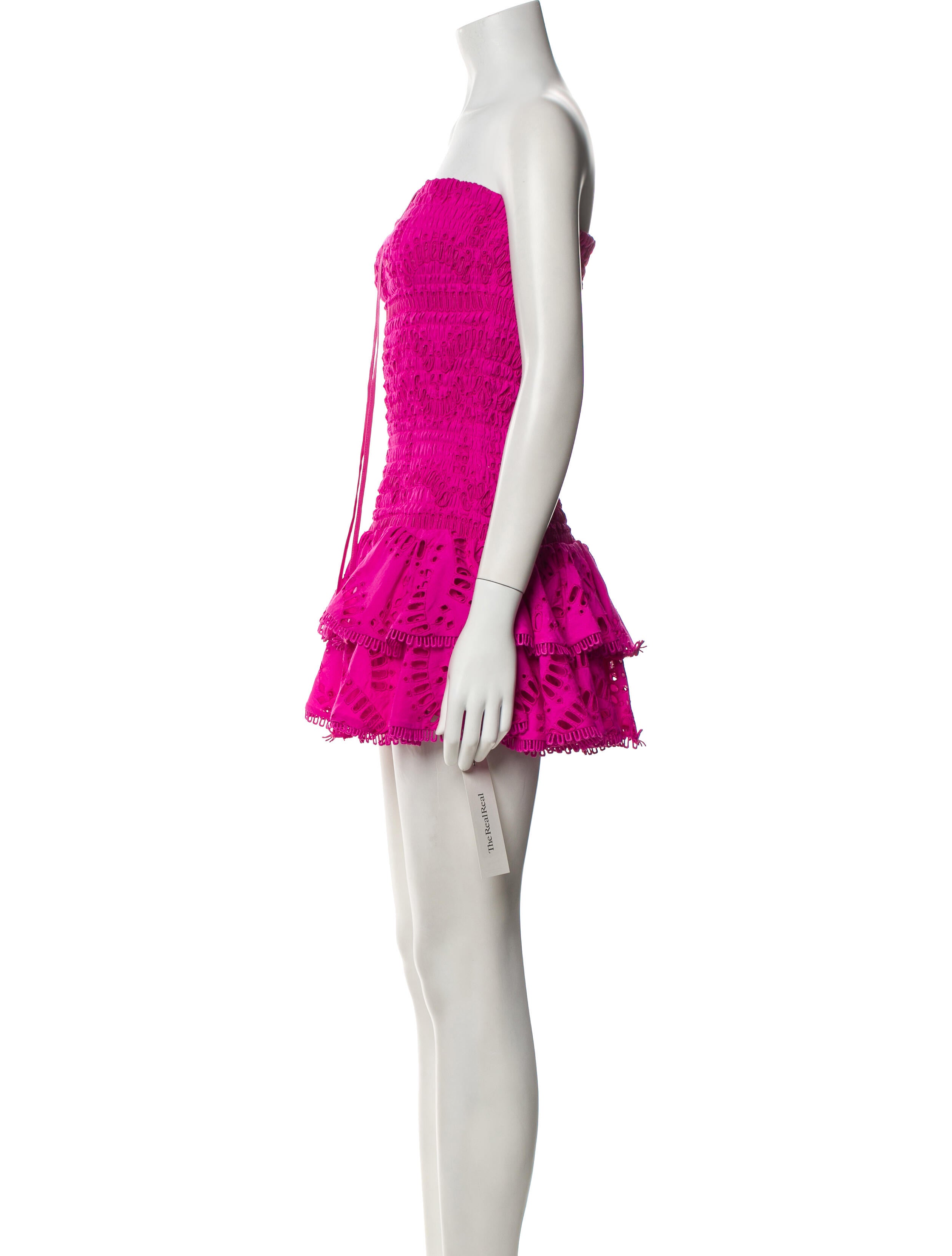 Charo Ruiz Strapless Mini Dress