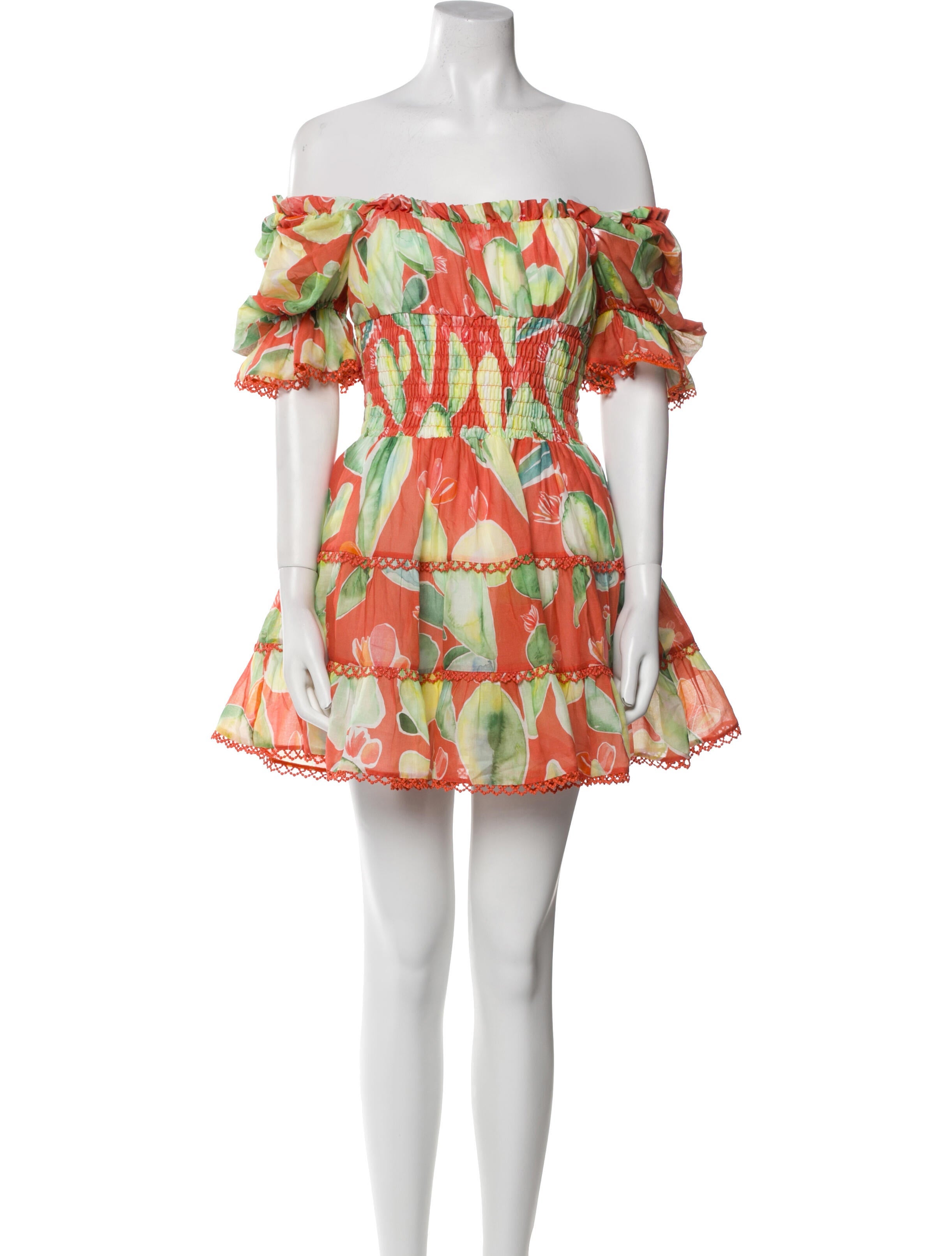 Charo Ruiz Floral Print Mini Dress