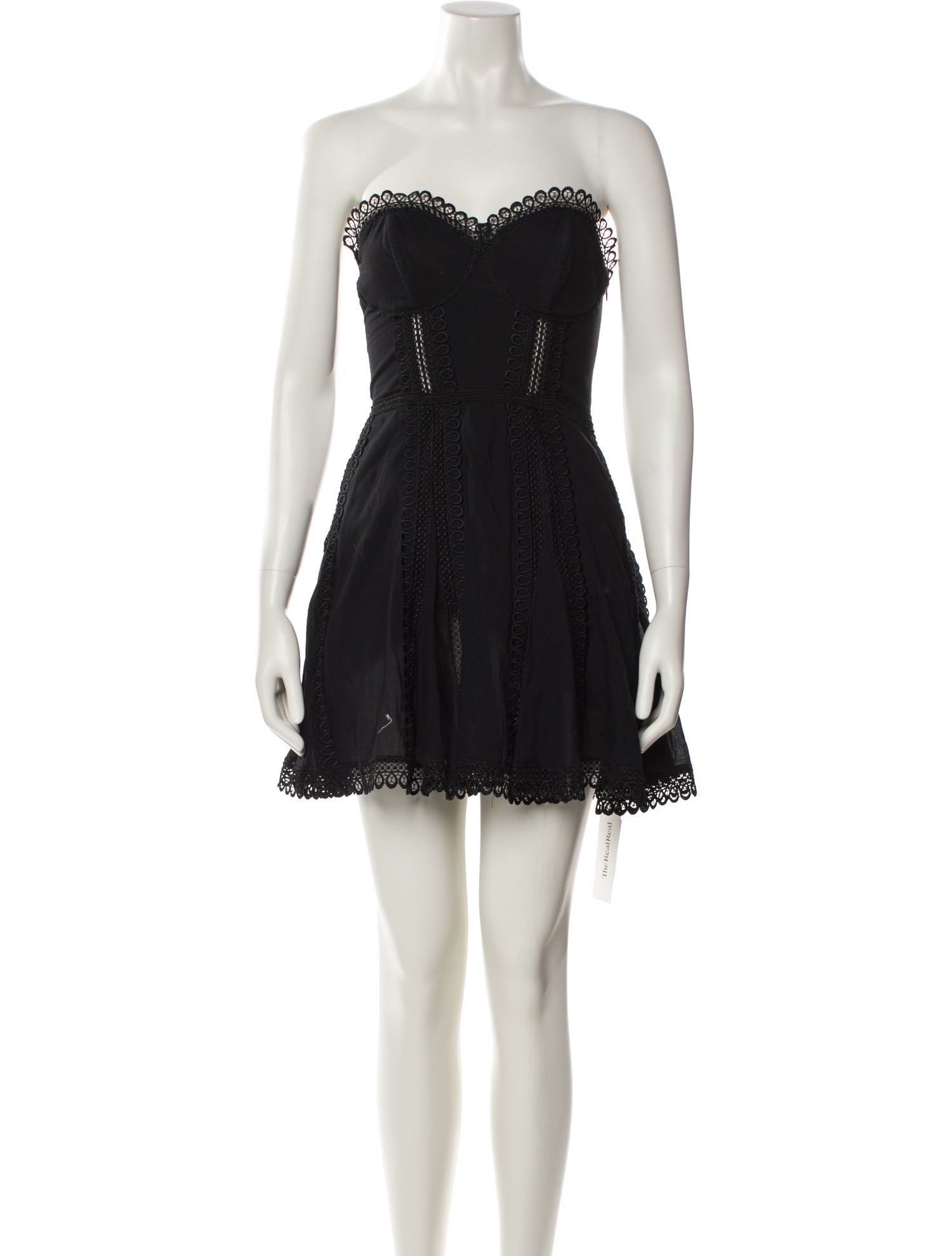 Charo Ruiz Strapless Mini Dress