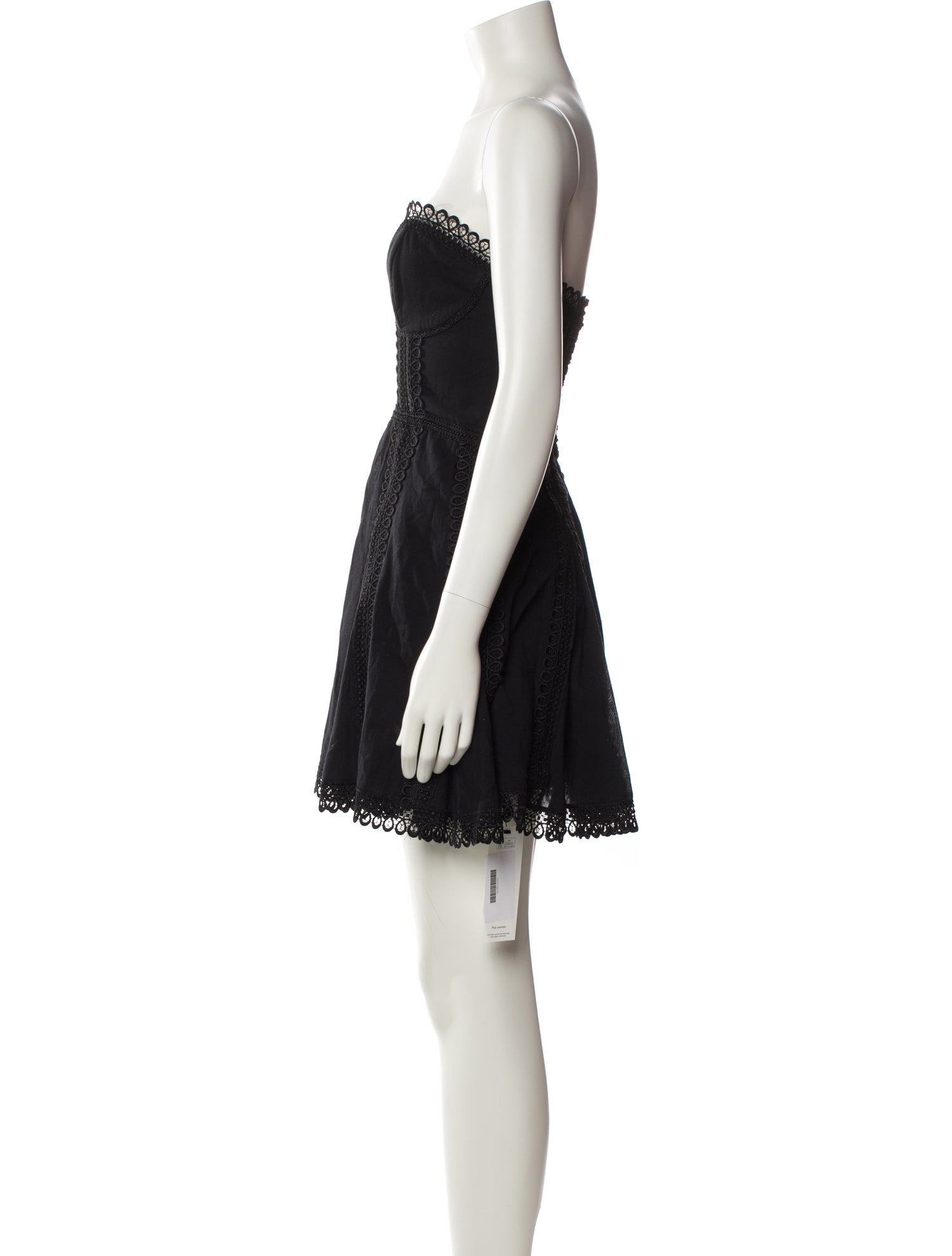 Charo Ruiz Strapless Mini Dress
