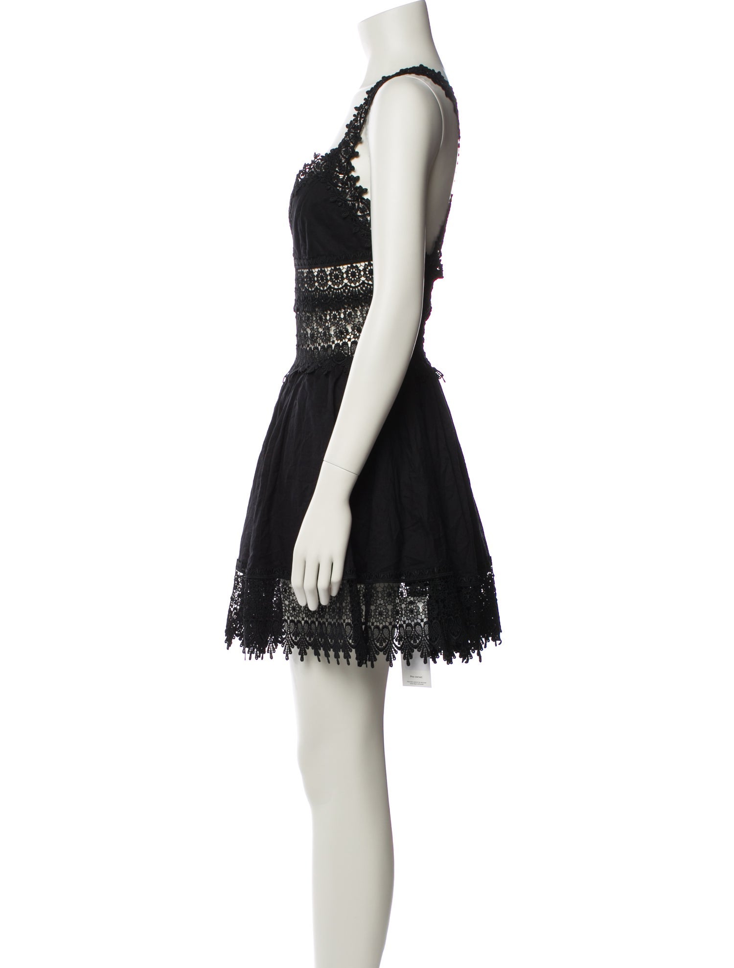 Charo Ruiz V-Neck Mini Dress