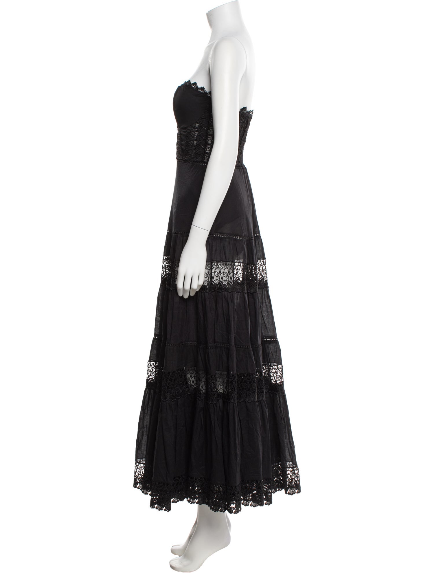 Charo Ruiz Strapless Long Dress w/ Tags
