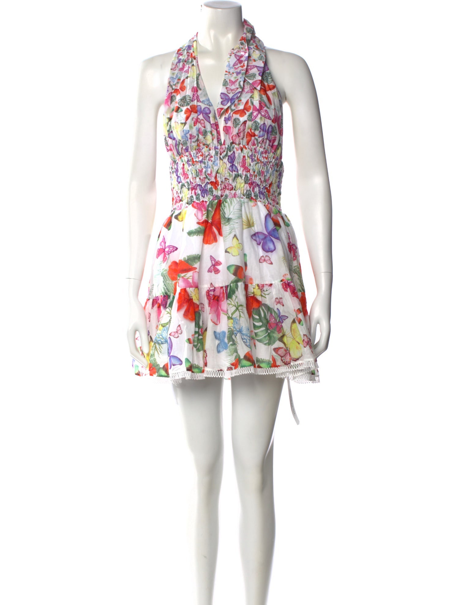 Charo Ruiz Floral Print Mini Dress