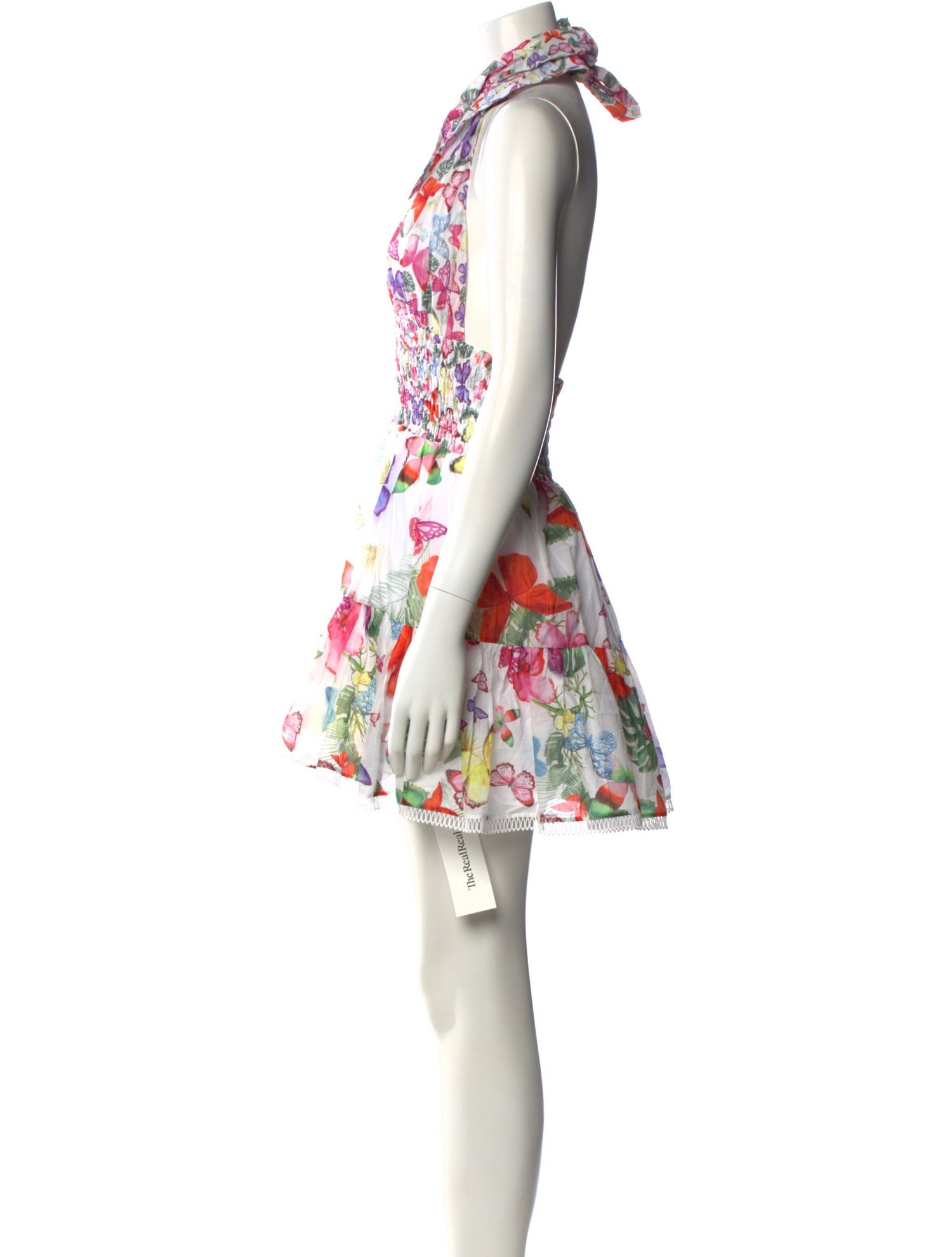 Charo Ruiz Floral Print Mini Dress