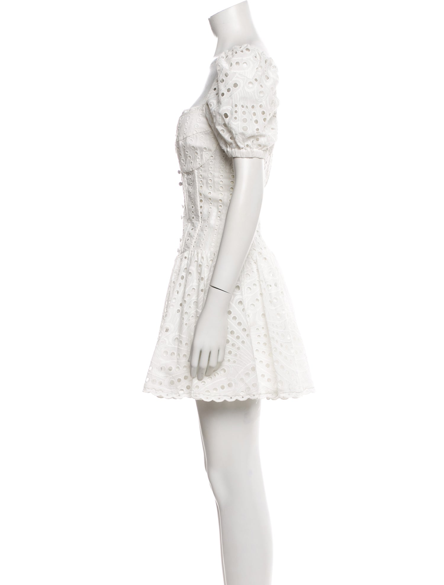 Charo Ruiz Square Neckline Mini Dress