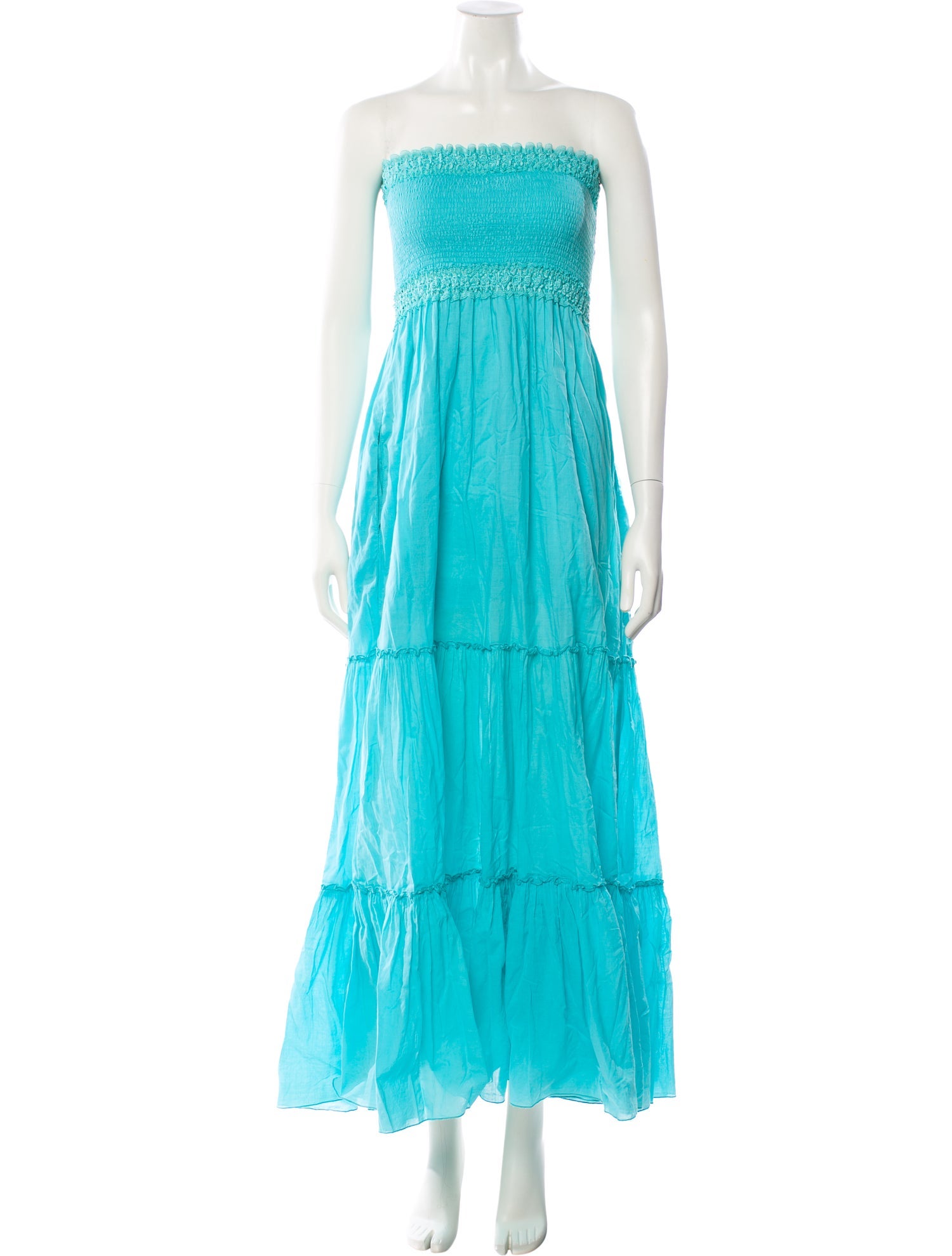 Charo Ruiz Strapless Long Dress