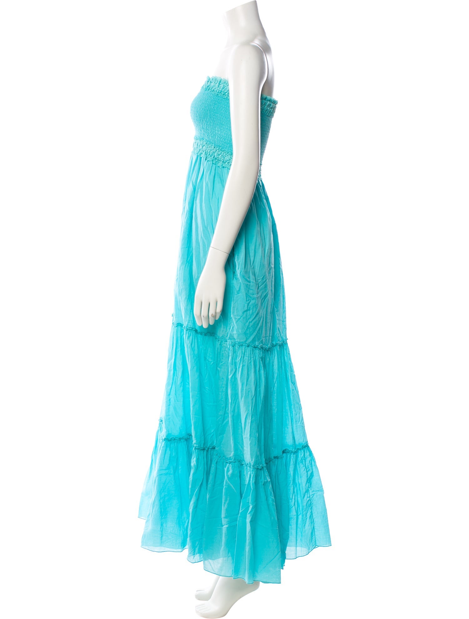 Charo Ruiz Strapless Long Dress