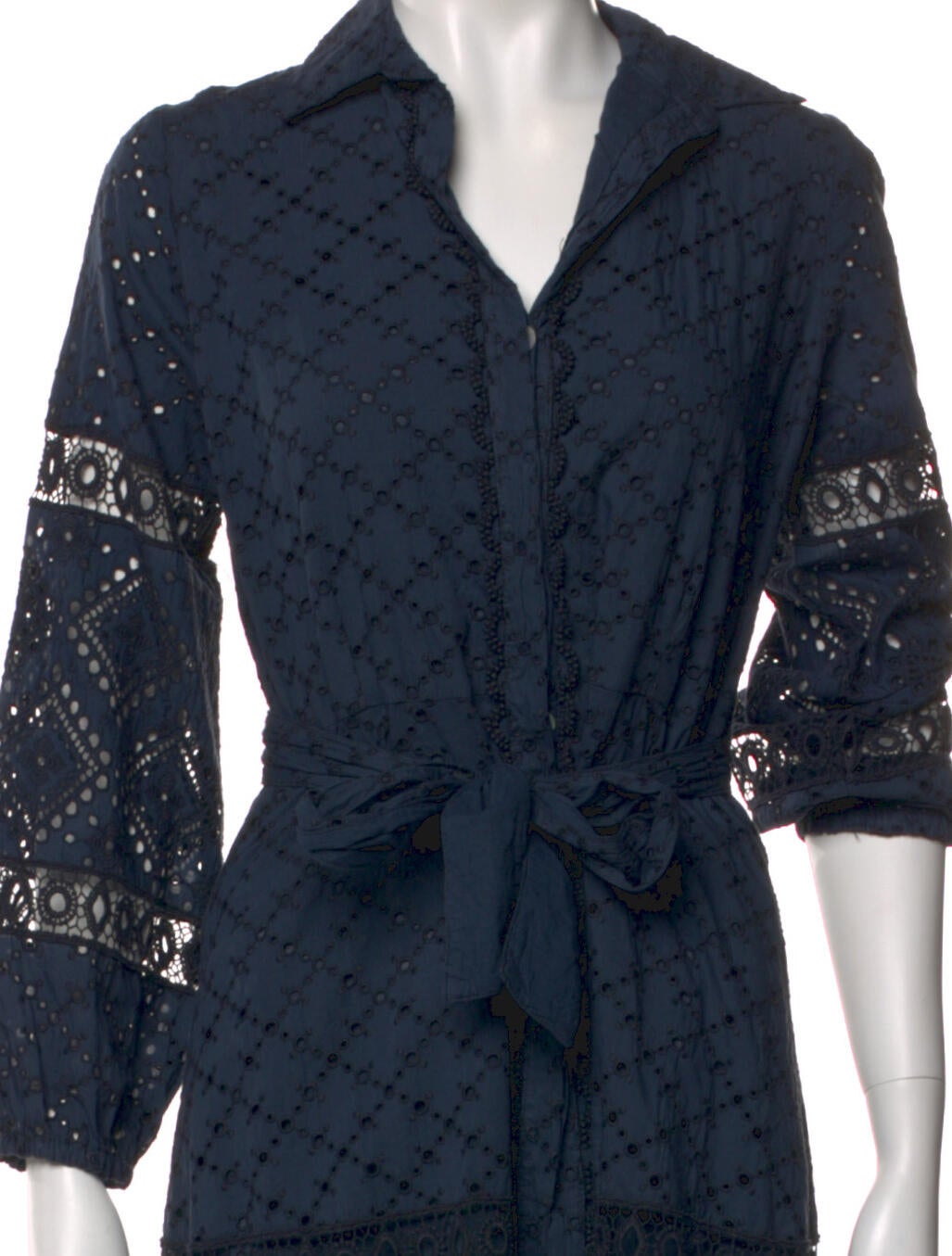 Charo Ruiz Lace Pattern Mini Dress