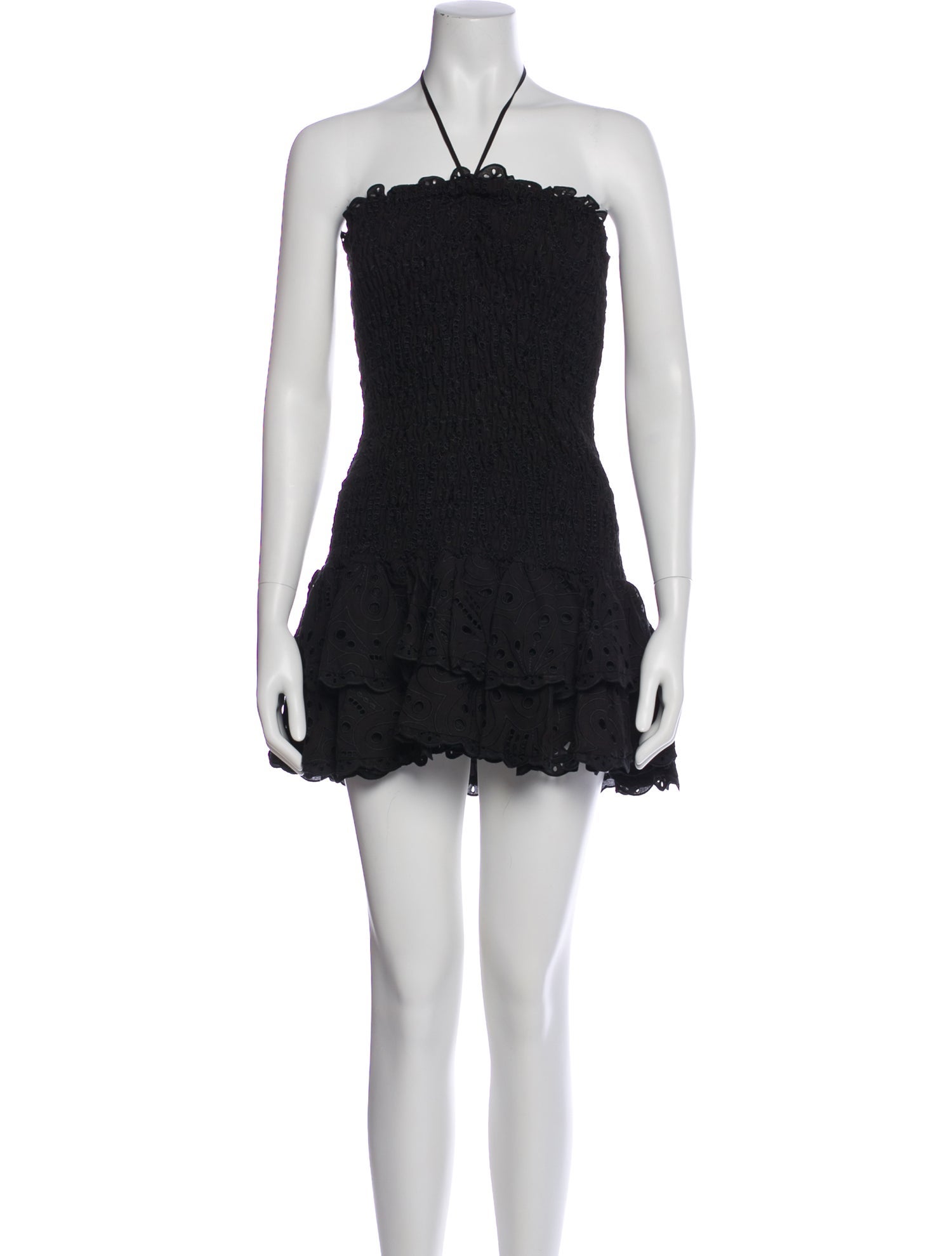 Charo Ruiz Halterneck Mini Dress