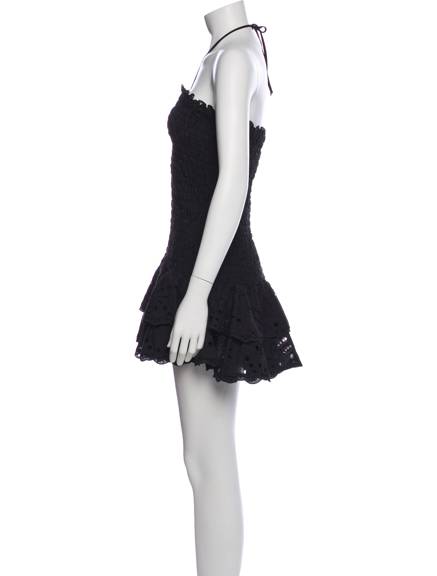 Charo Ruiz Halterneck Mini Dress