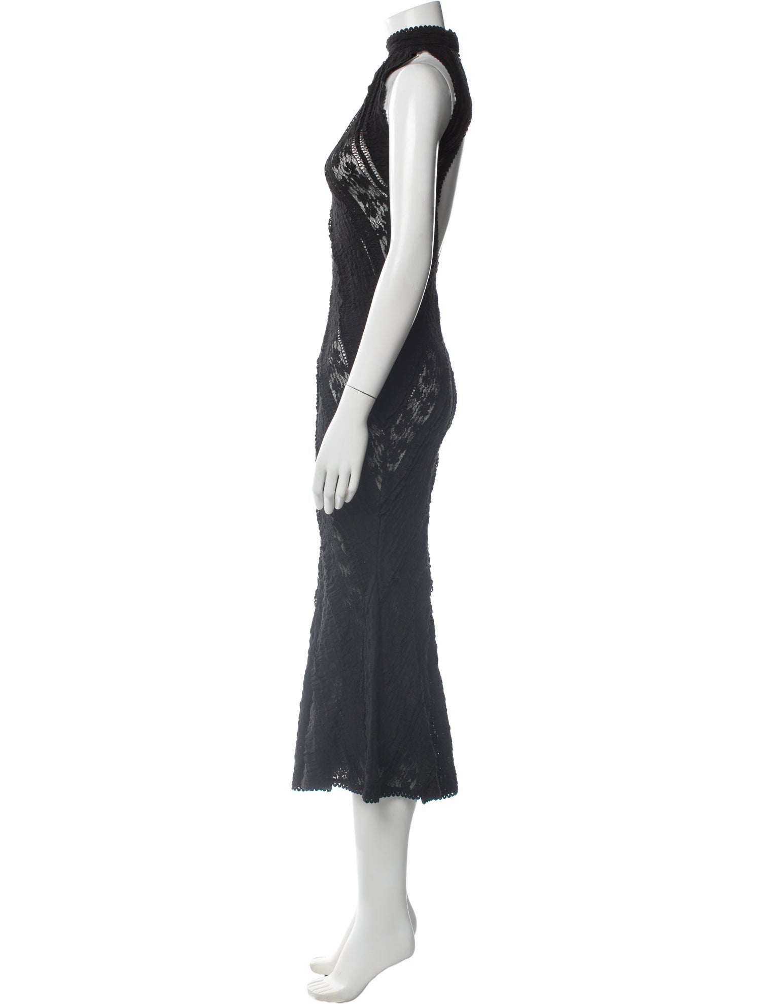 Charo Ruiz Mock Neck Long Dress w/ Tags