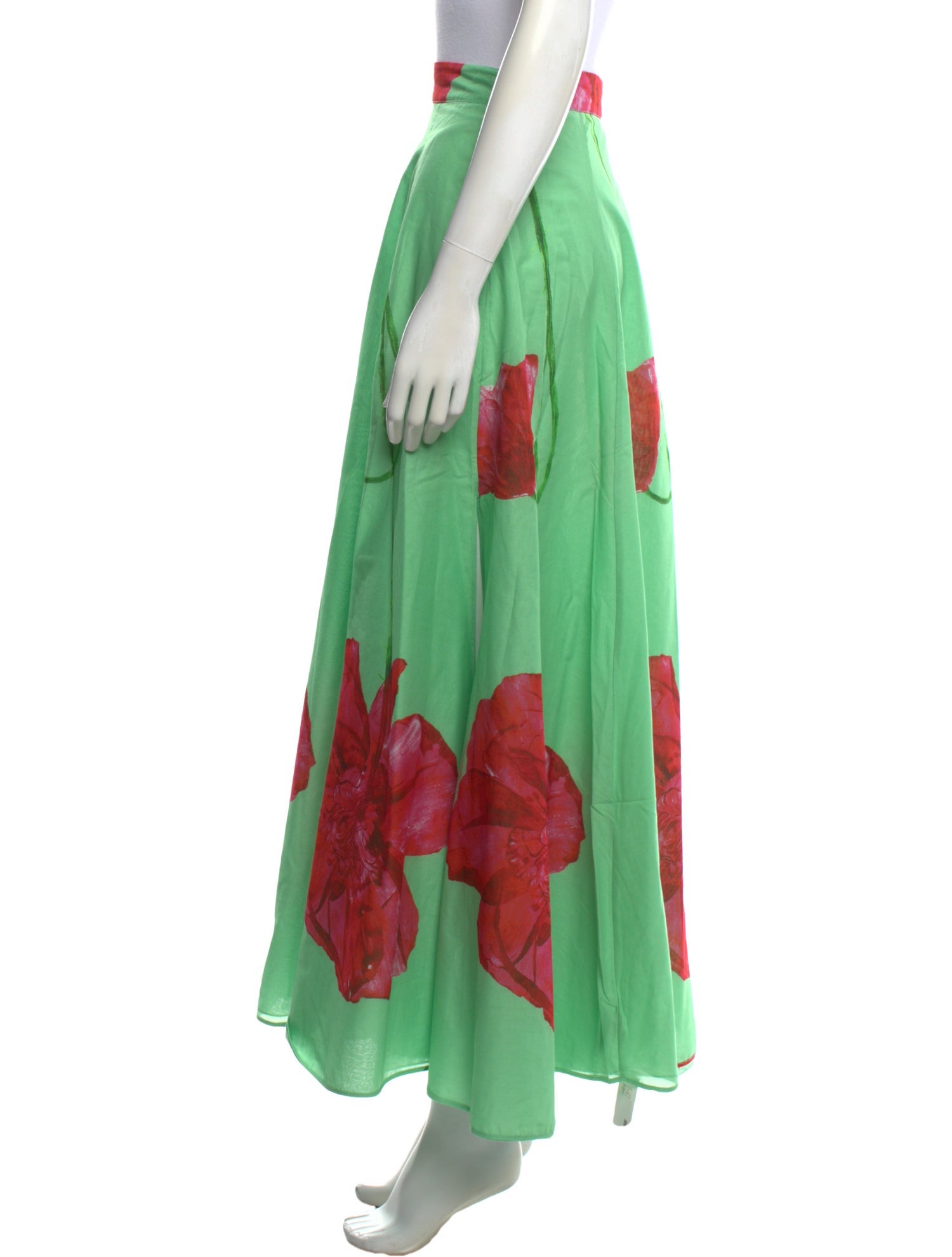 Charo Ruiz Floral Print Midi Length Skirt