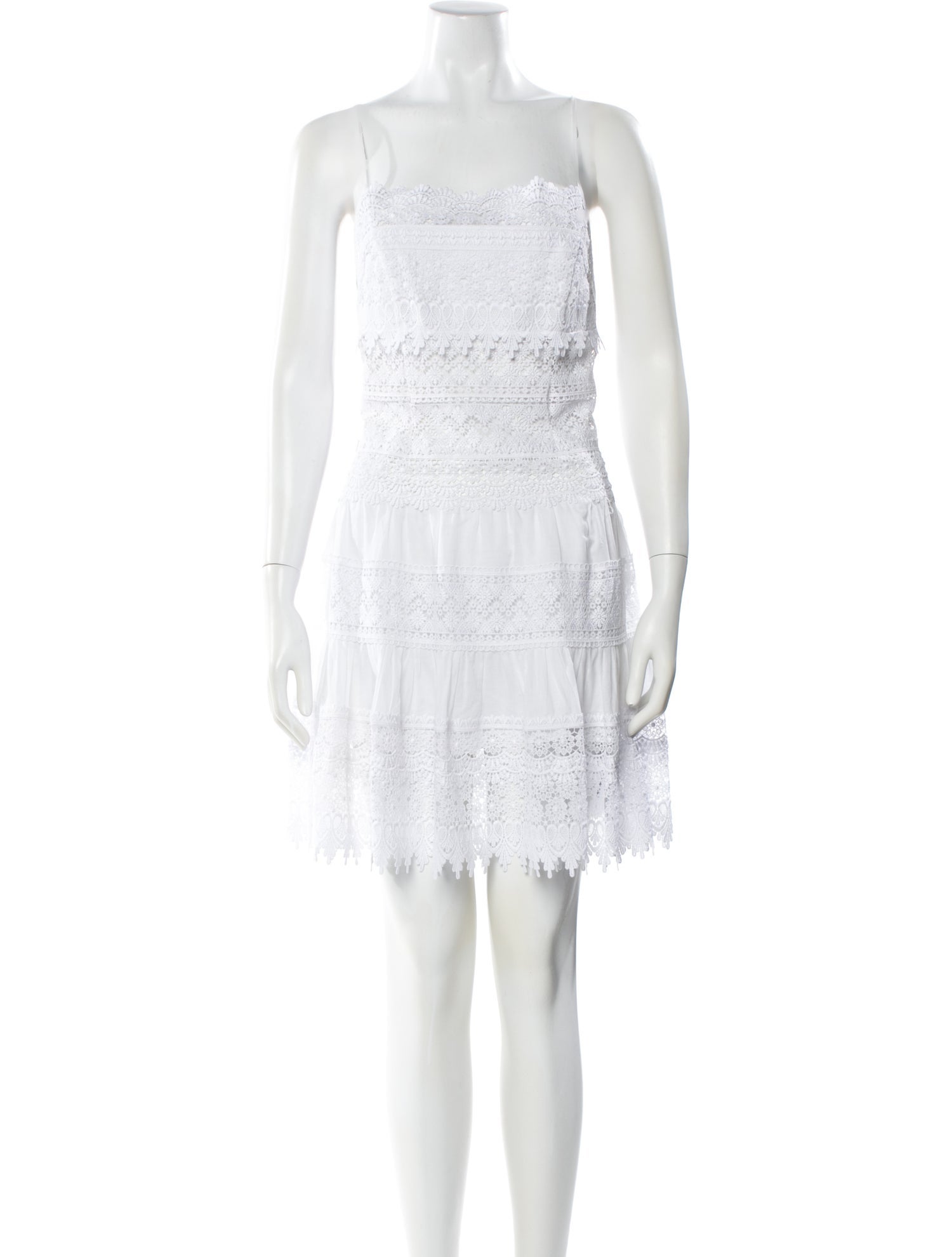 Charo Ruiz Square Neckline Mini Dress