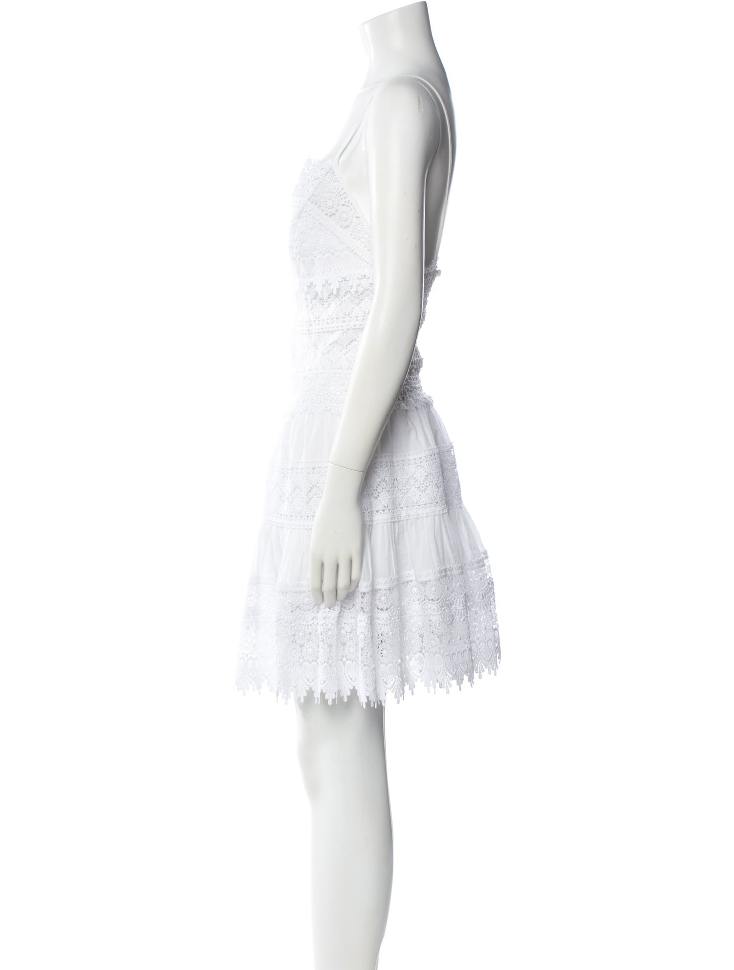 Charo Ruiz Square Neckline Mini Dress