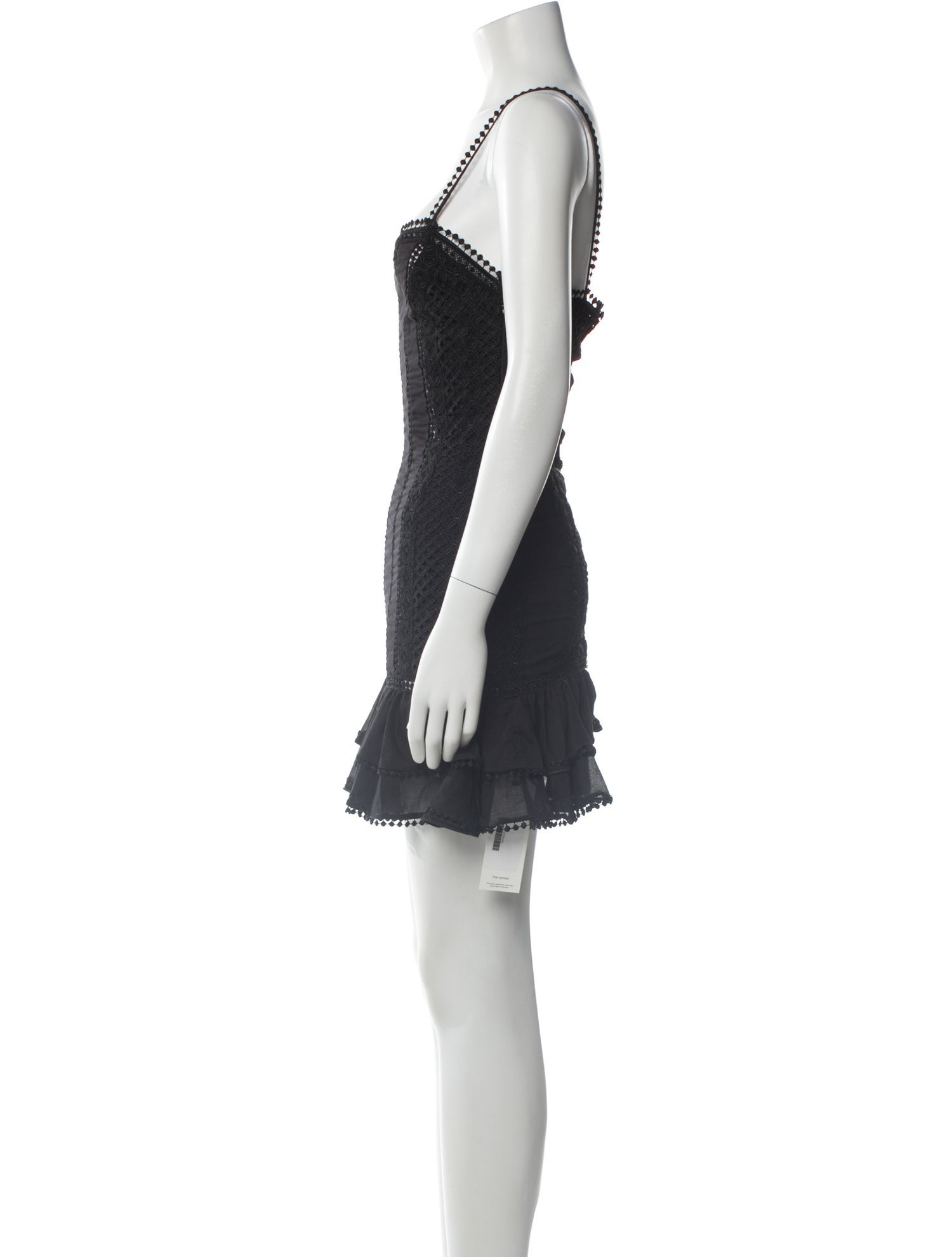 Charo Ruiz Square Neckline Mini Dress