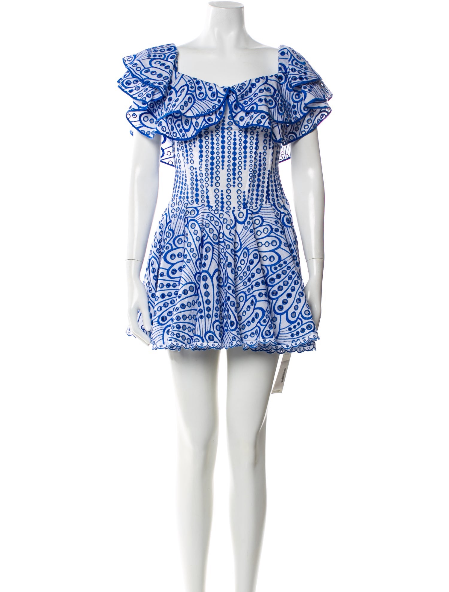 Charo Ruiz Printed Mini Dress