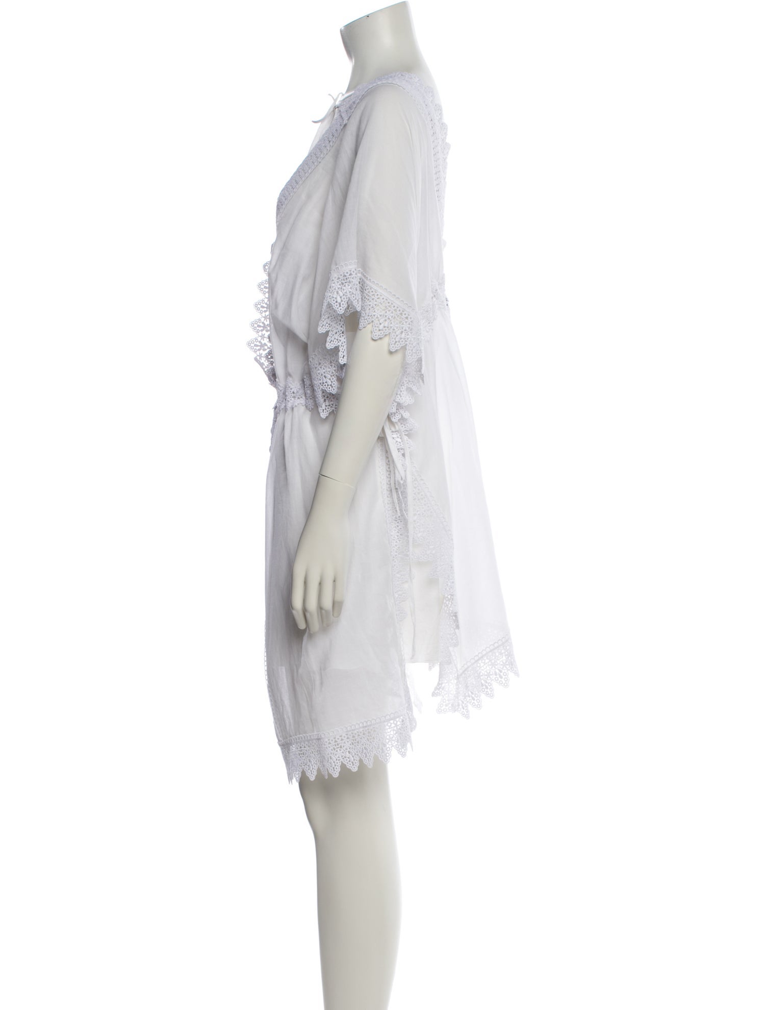 Charo Ruiz V-Neck Mini Dress