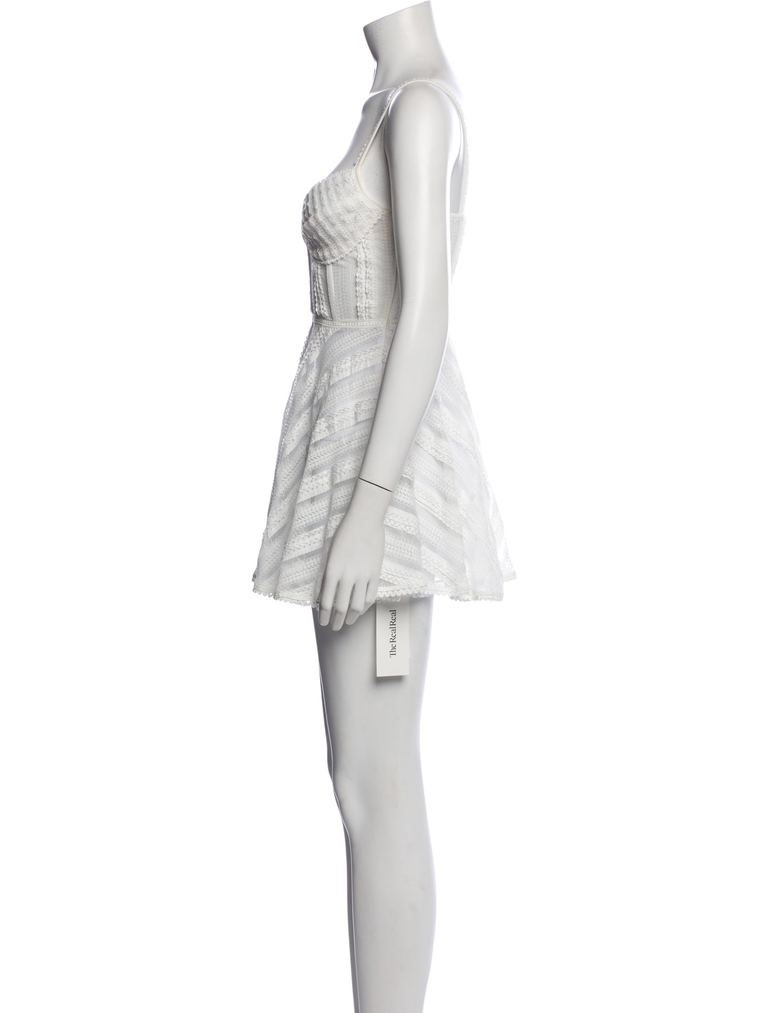 Charo Ruiz Square Neckline Mini Dress