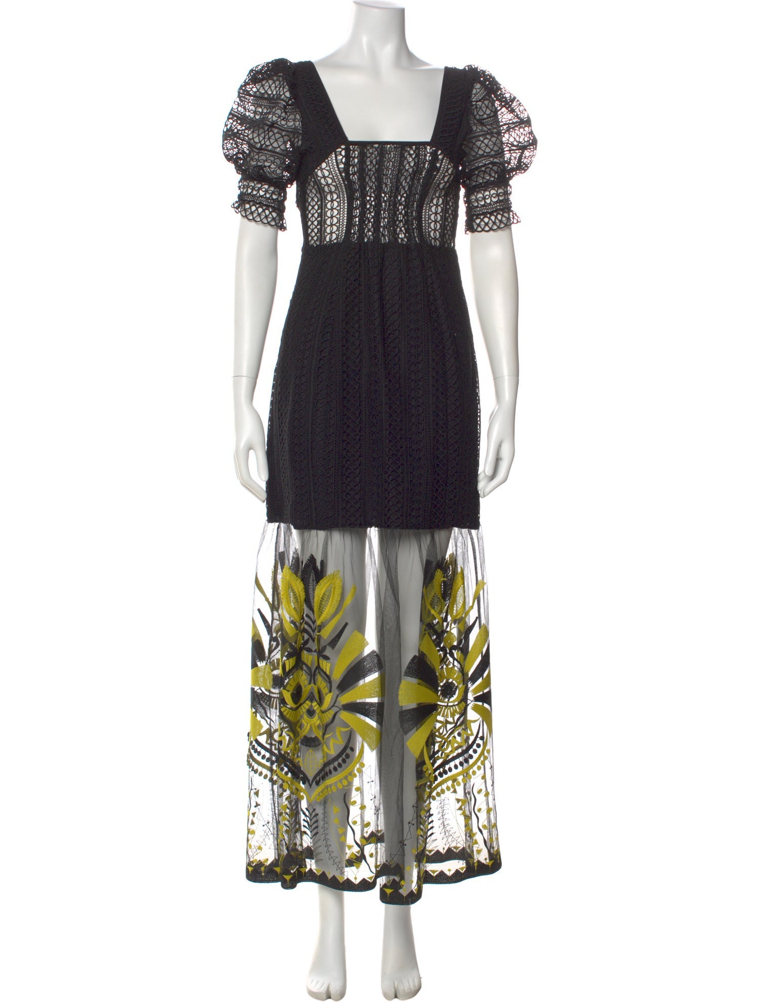 Charo Ruiz Printed Long Dress