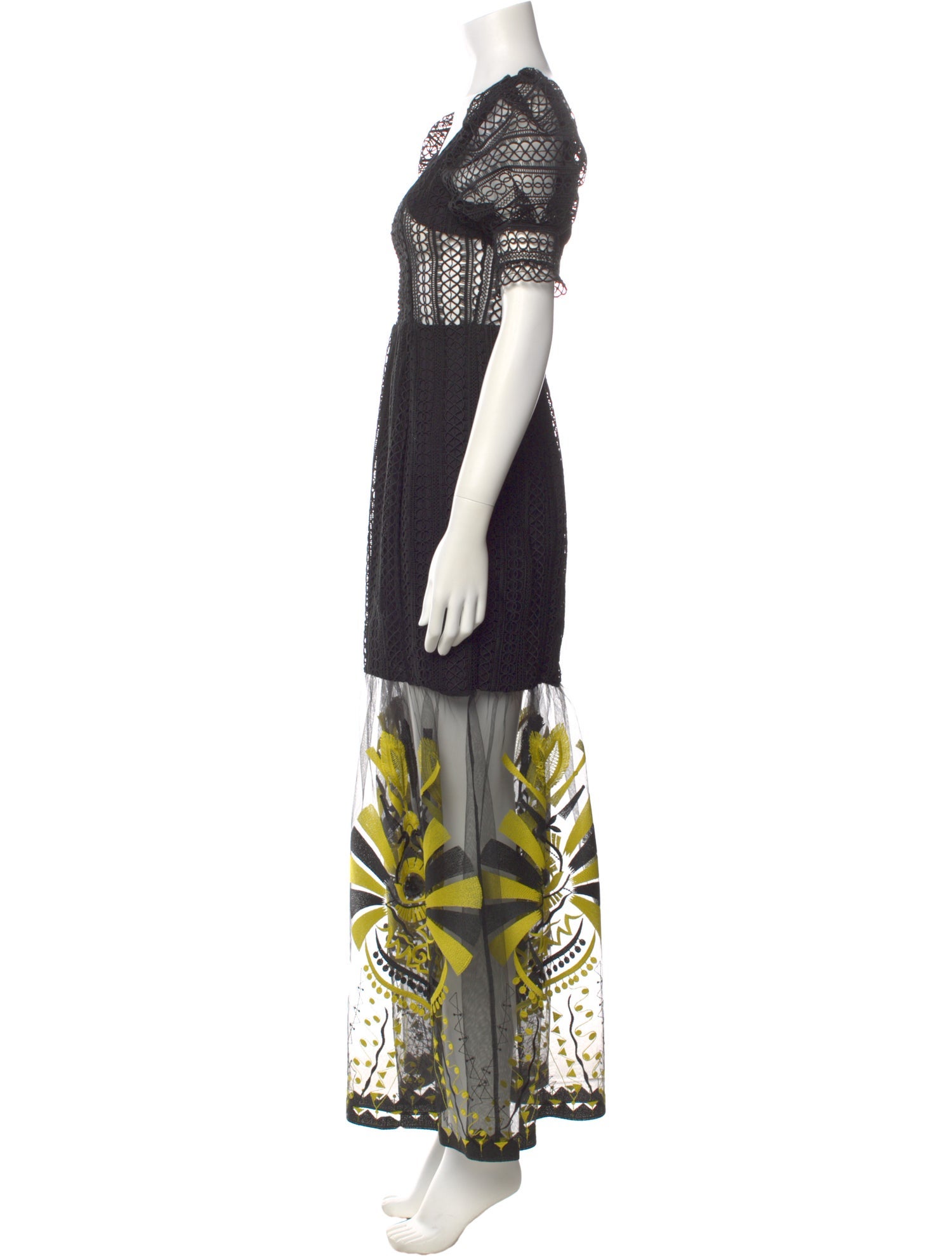 Charo Ruiz Printed Long Dress