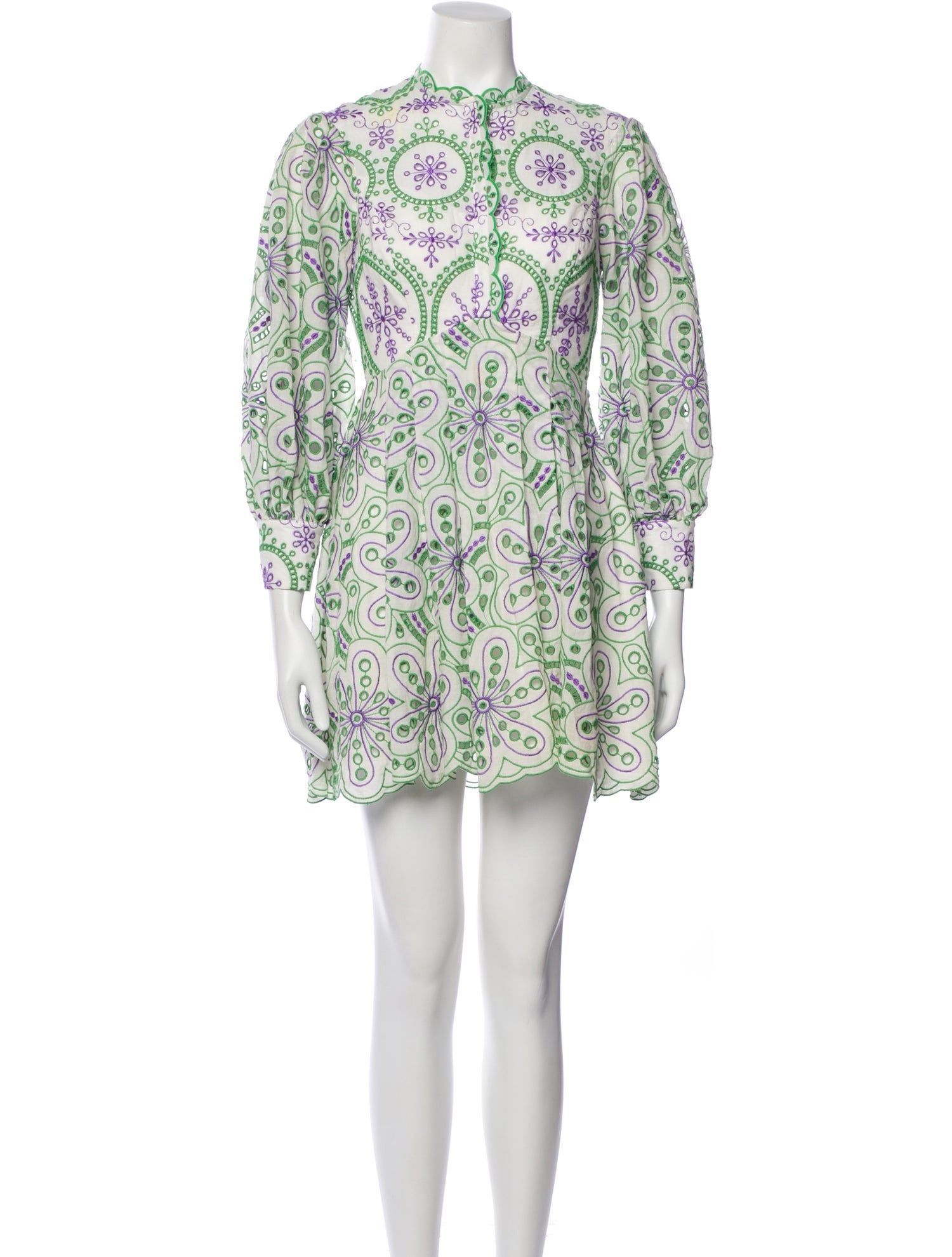 Charo Ruiz Paisley Print Mini Dress