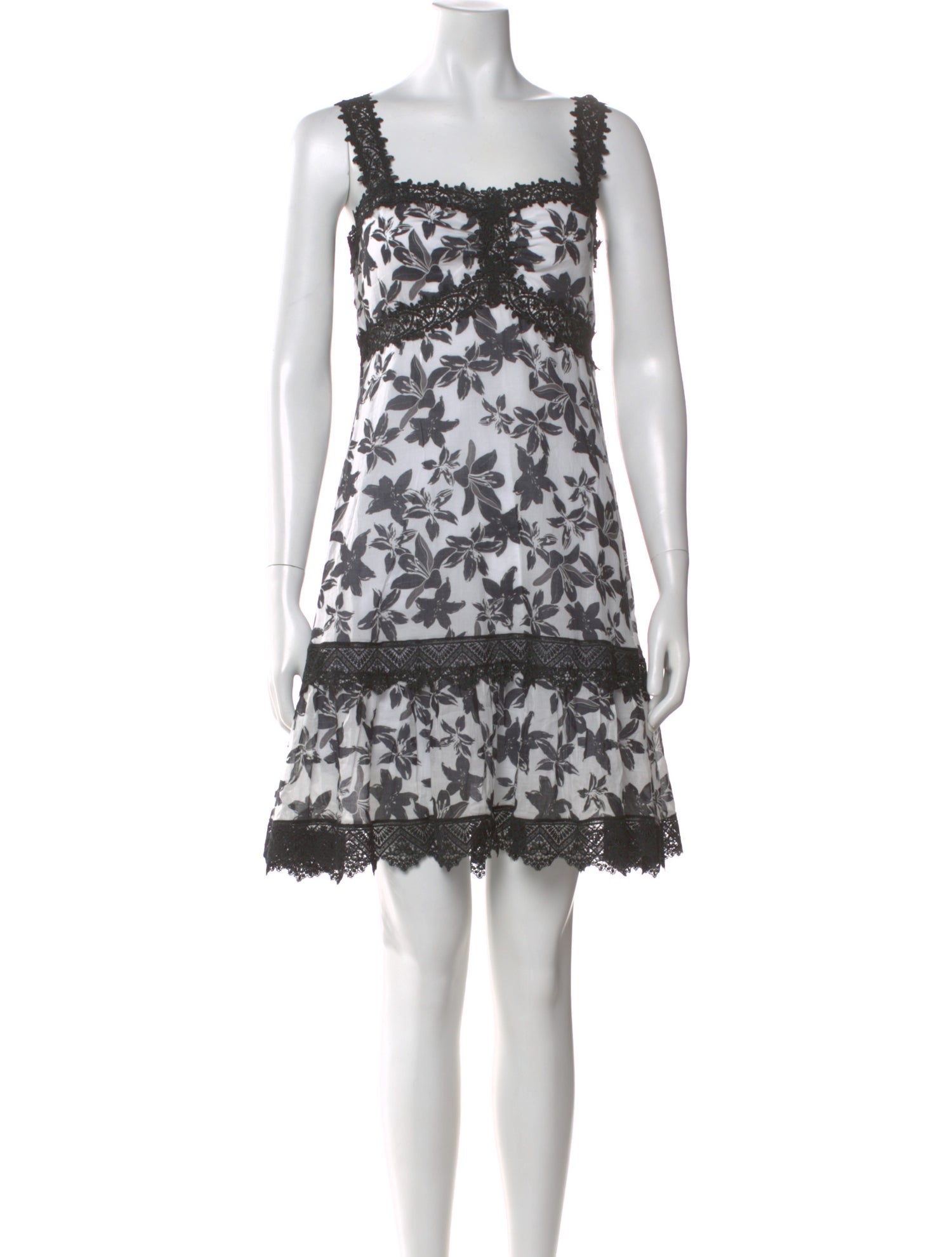 Charo Ruiz Lace Pattern Mini Dress w/ Tags