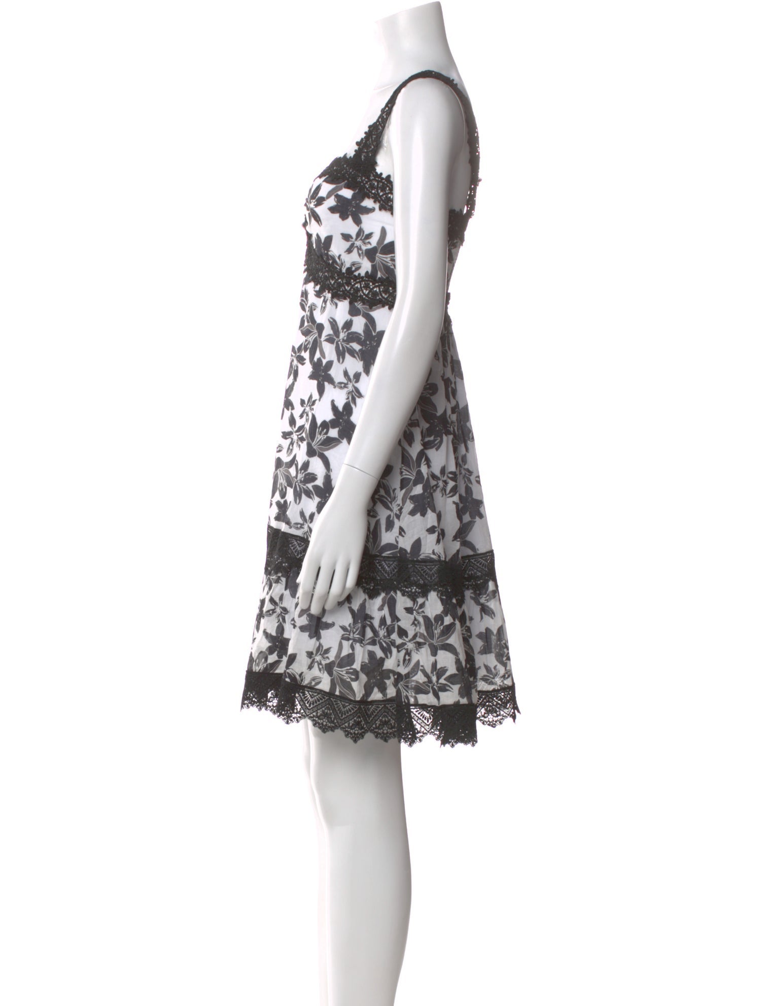 Charo Ruiz Lace Pattern Mini Dress w/ Tags