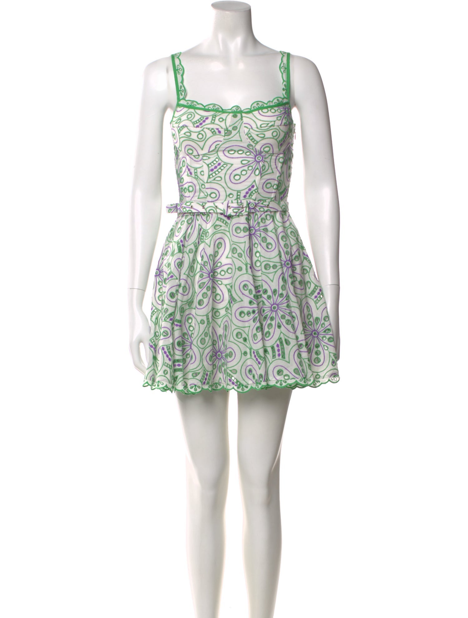 Charo Ruiz Floral Print Mini Dress