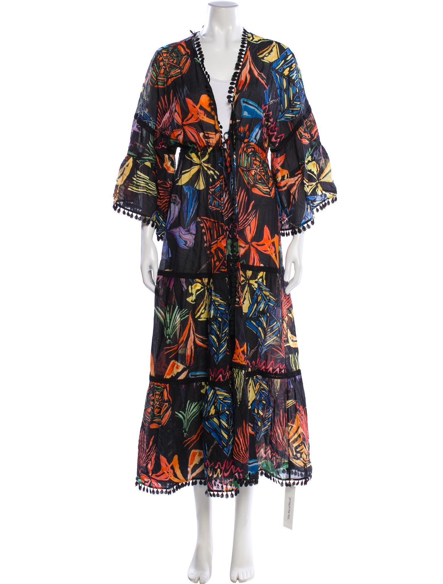 Charo Ruiz Floral Print Long Dress