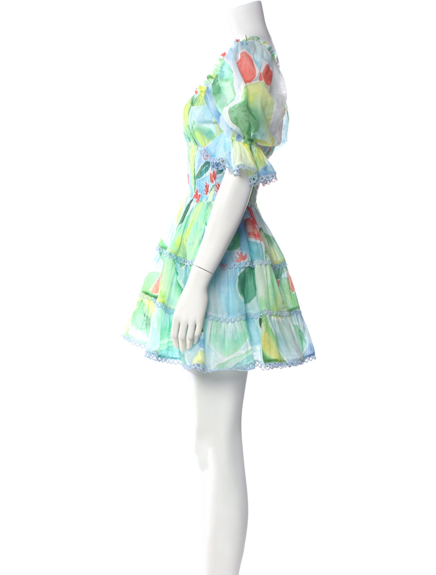 Charo Ruiz Printed Mini Dress