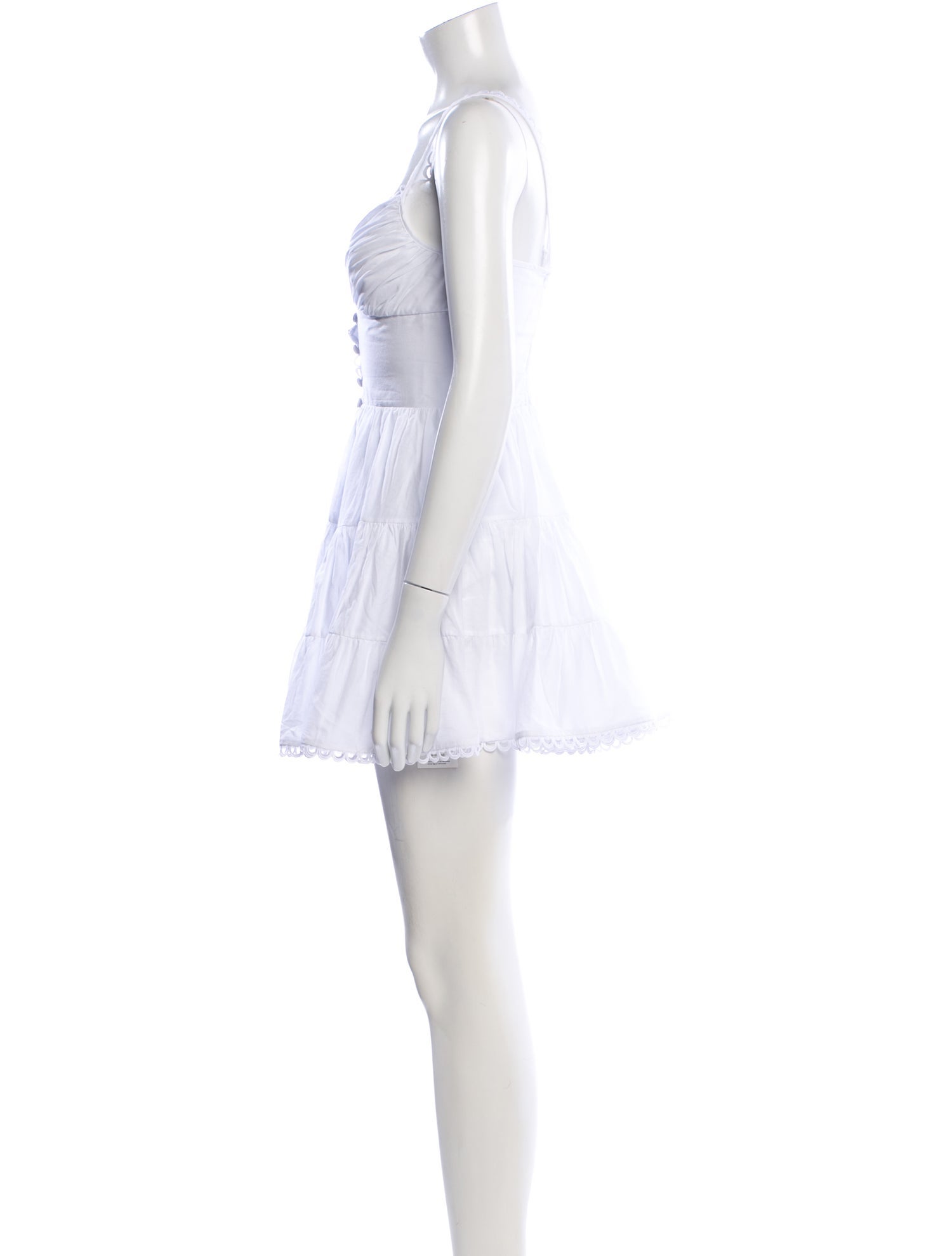 Charo Ruiz V-Neck Mini Dress