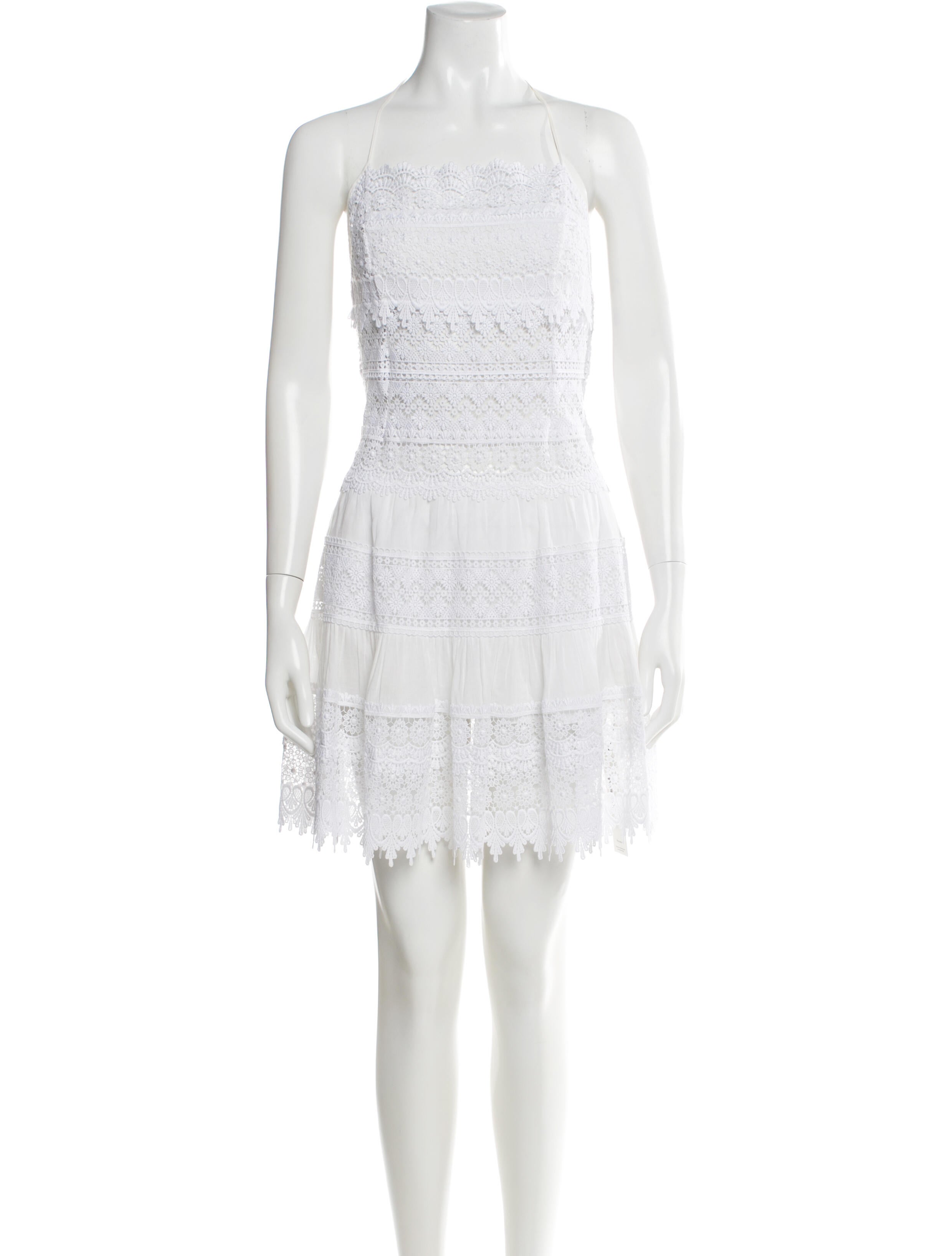 Charo Ruiz Square Neckline Mini Dress