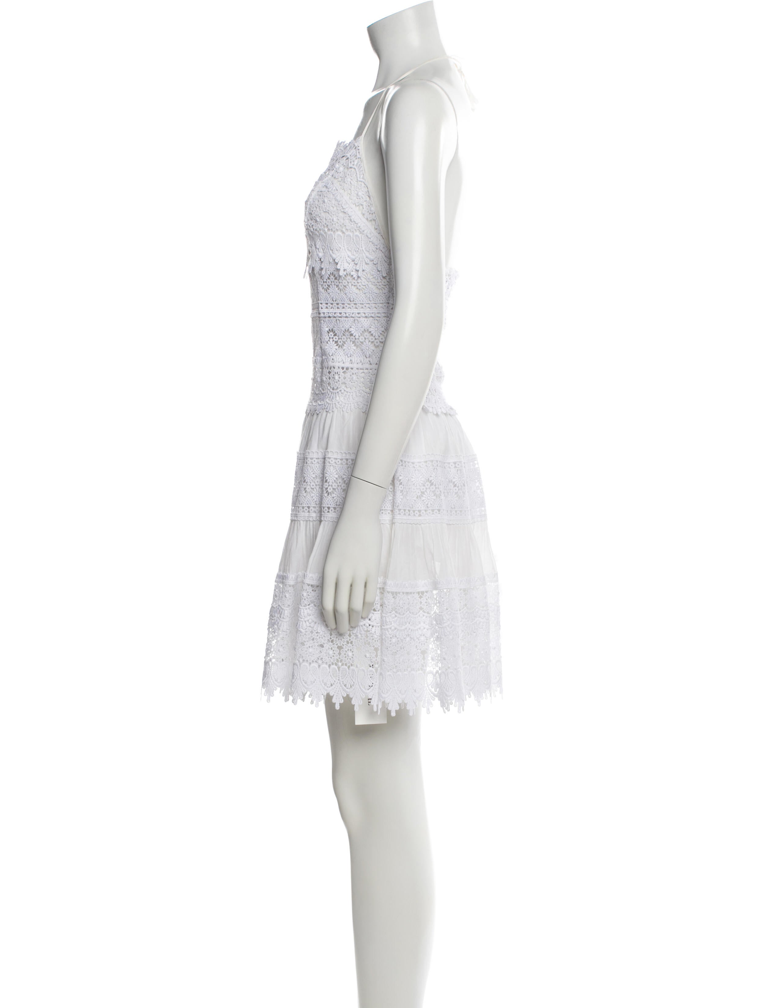 Charo Ruiz Square Neckline Mini Dress