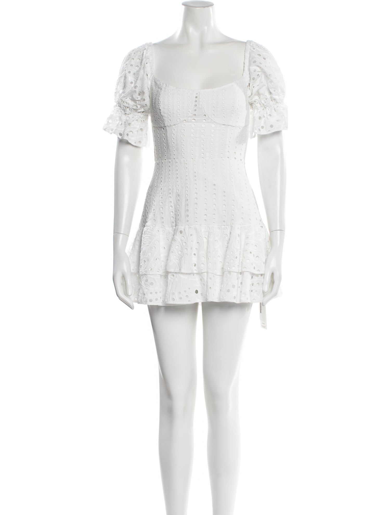 Charo Ruiz Square Neckline Mini Dress