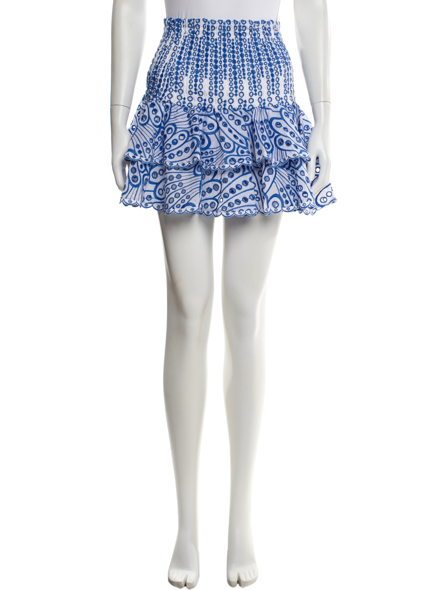 Charo Ruiz Printed Mini Skirt
