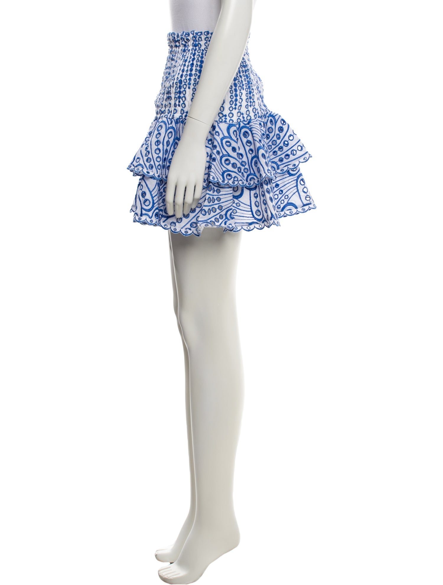 Charo Ruiz Printed Mini Skirt