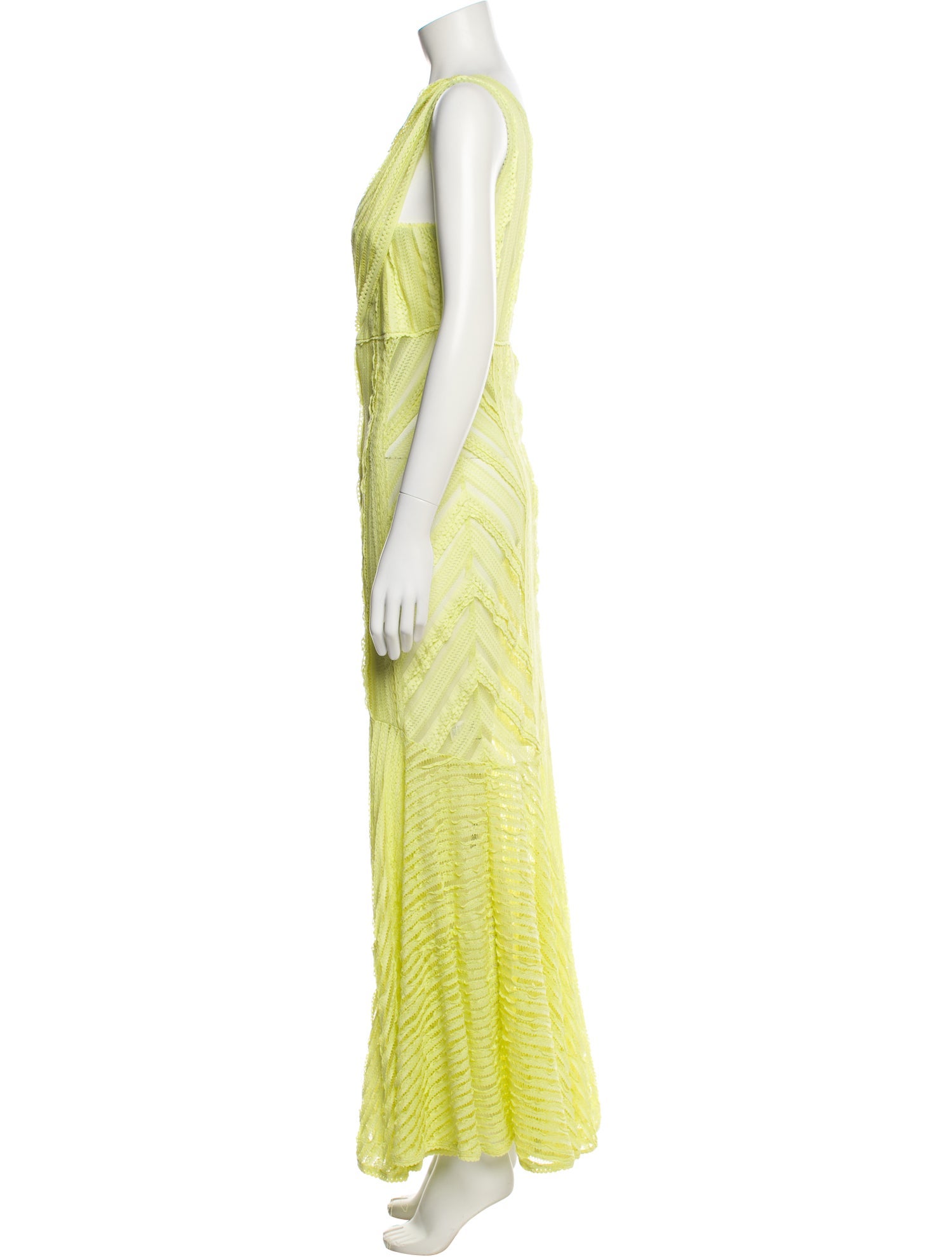 Charo Ruiz One-Shoulder Long Dress w/ Tags